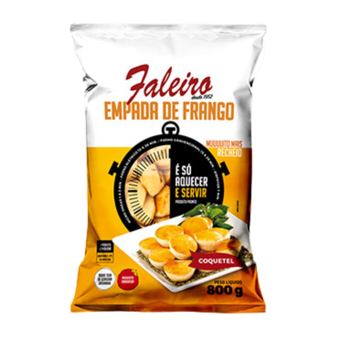 Empada de Frango Coquetel Faleiro Aprox. 200 g