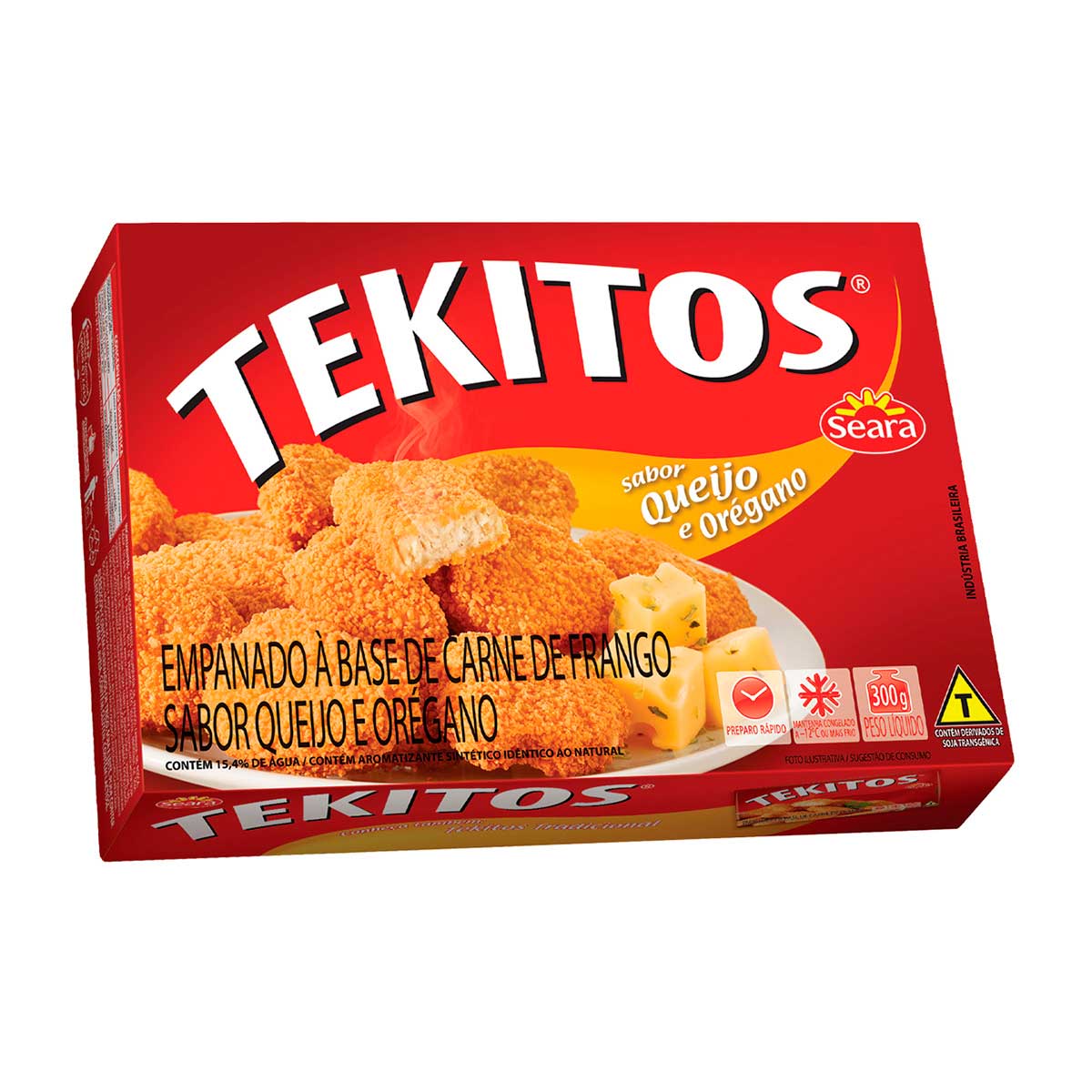 Tekitos queijo e oregano 300g