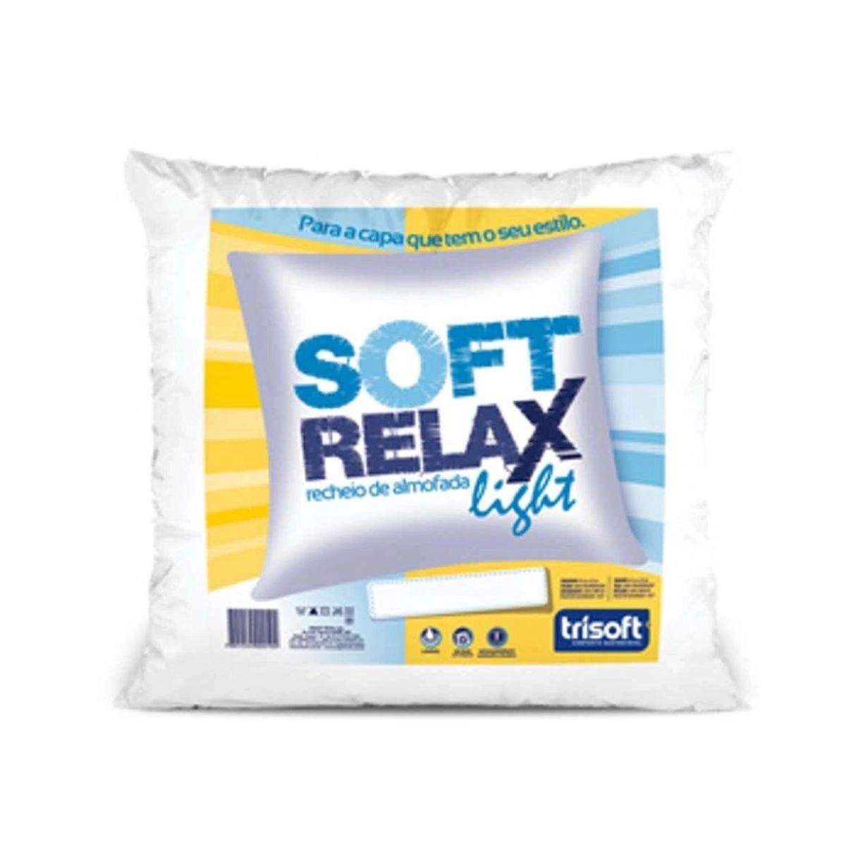 Enchimento Para Almofada Soft Relax 45x45 cm Trisoft