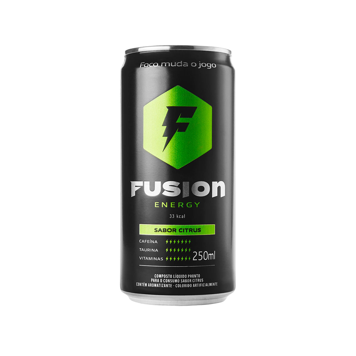 Energético Fusion Citrus Lata 250ML - 8 Unidades