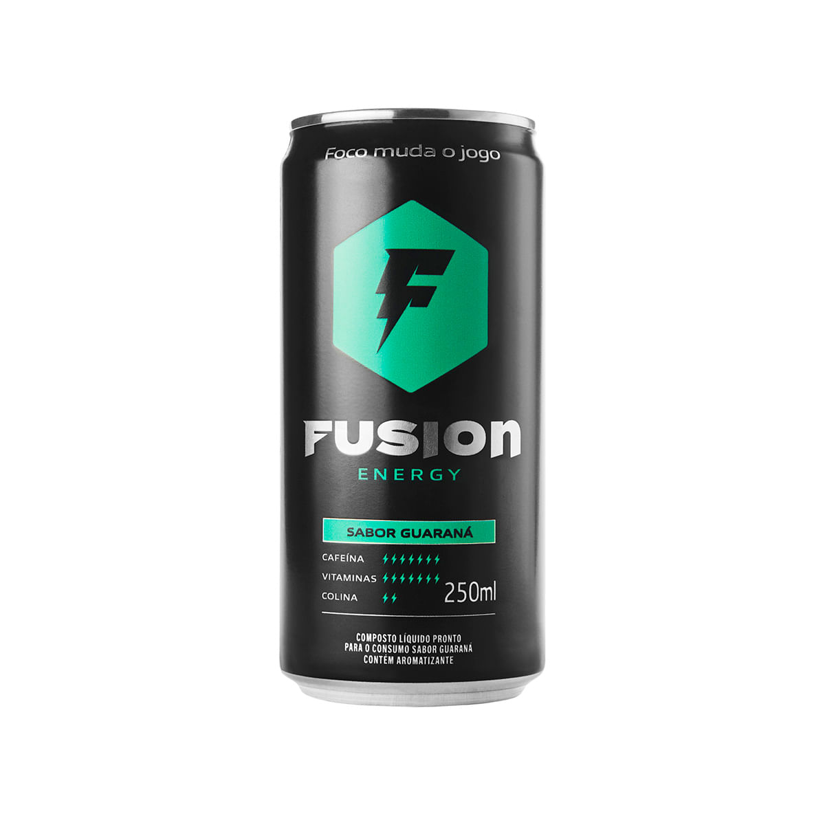 Energético Fusion Guaraná Lata 250ML - 8 Unidades