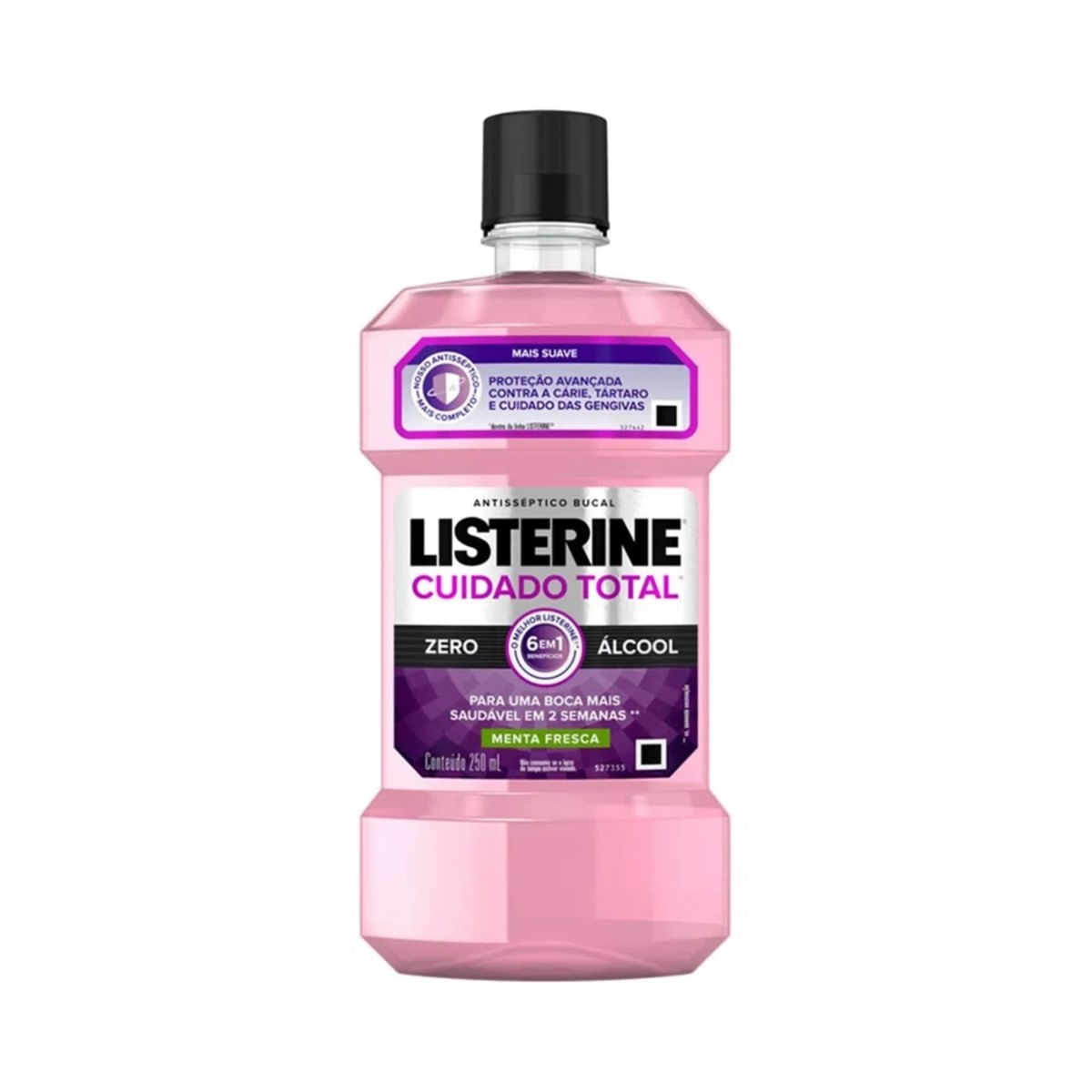 Enxaguante Bucal Listerine Cuidado Total Zero Álcool 250 ml