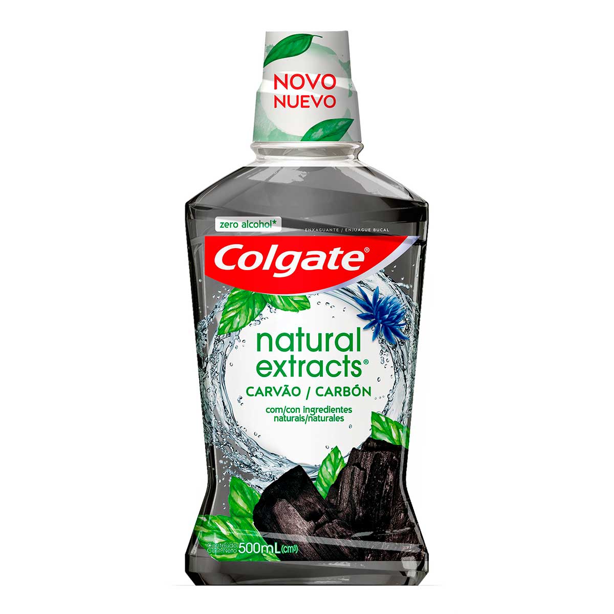 Enxaguante Bucal Colgate Natural Extracts Carvão 500 ml