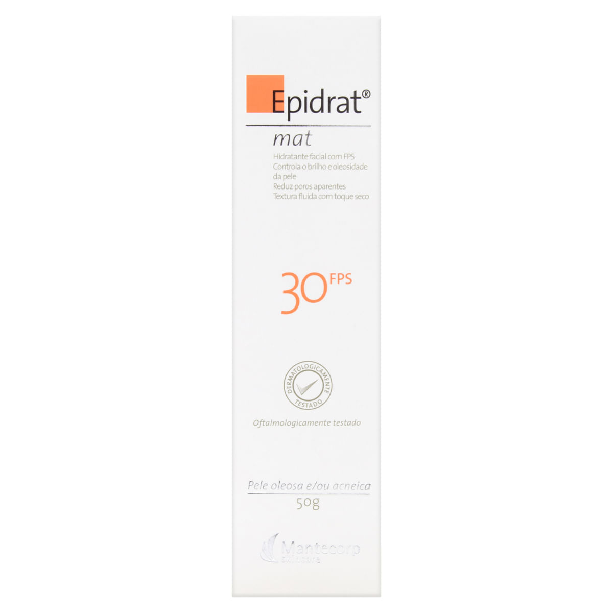 Loção Hidratante Facial Fps 30 Mate Epidrat 50 G