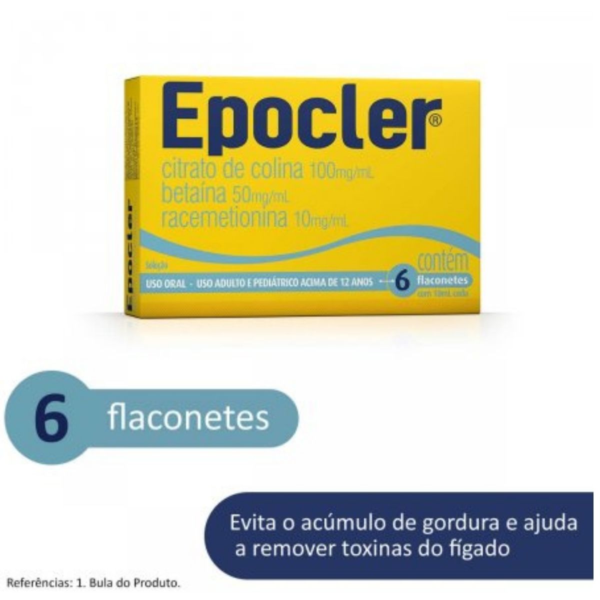 Epocler Sabor Abacaxi 10ml com 6 Flaconetes