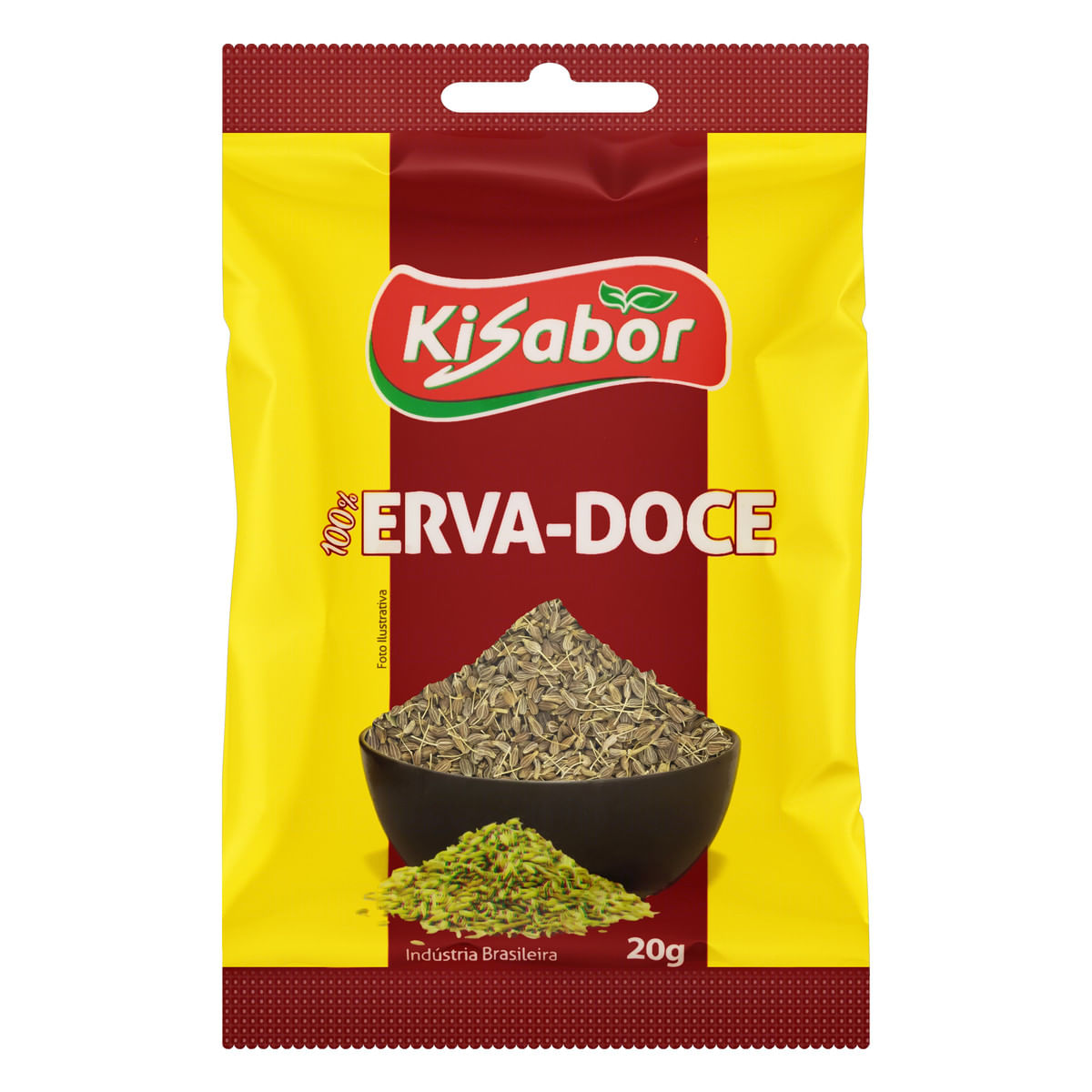 Erva-Doce Kisabor Pacote 20g