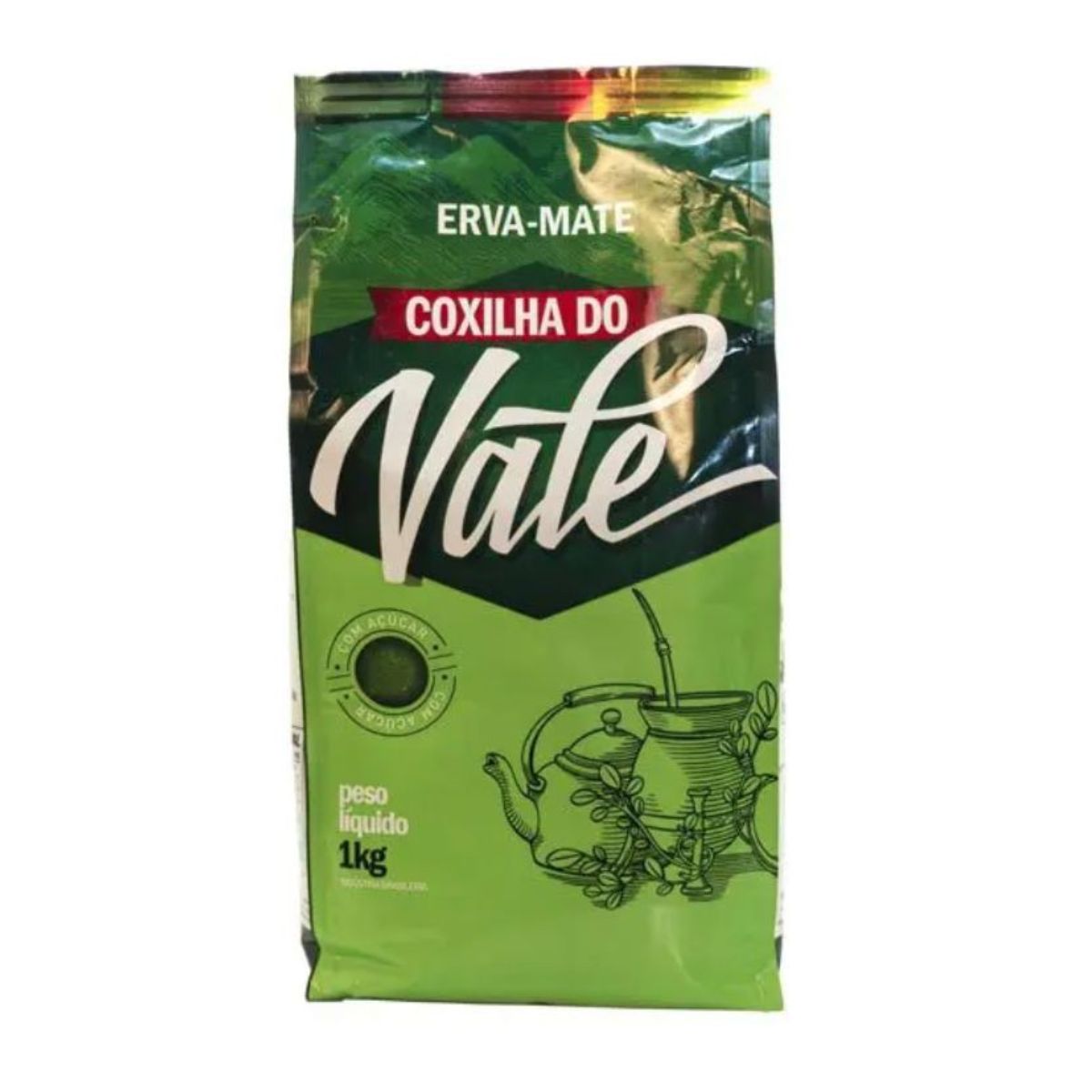 Chá Erva Mate com Açúcar Coxilha do Vale 1 kg