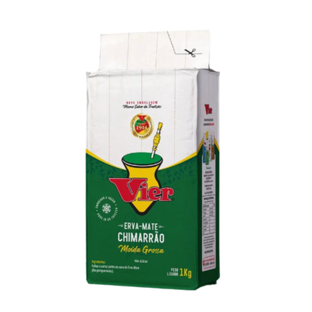 Erva Mate Chimarrão Vier grossa 1 Kg