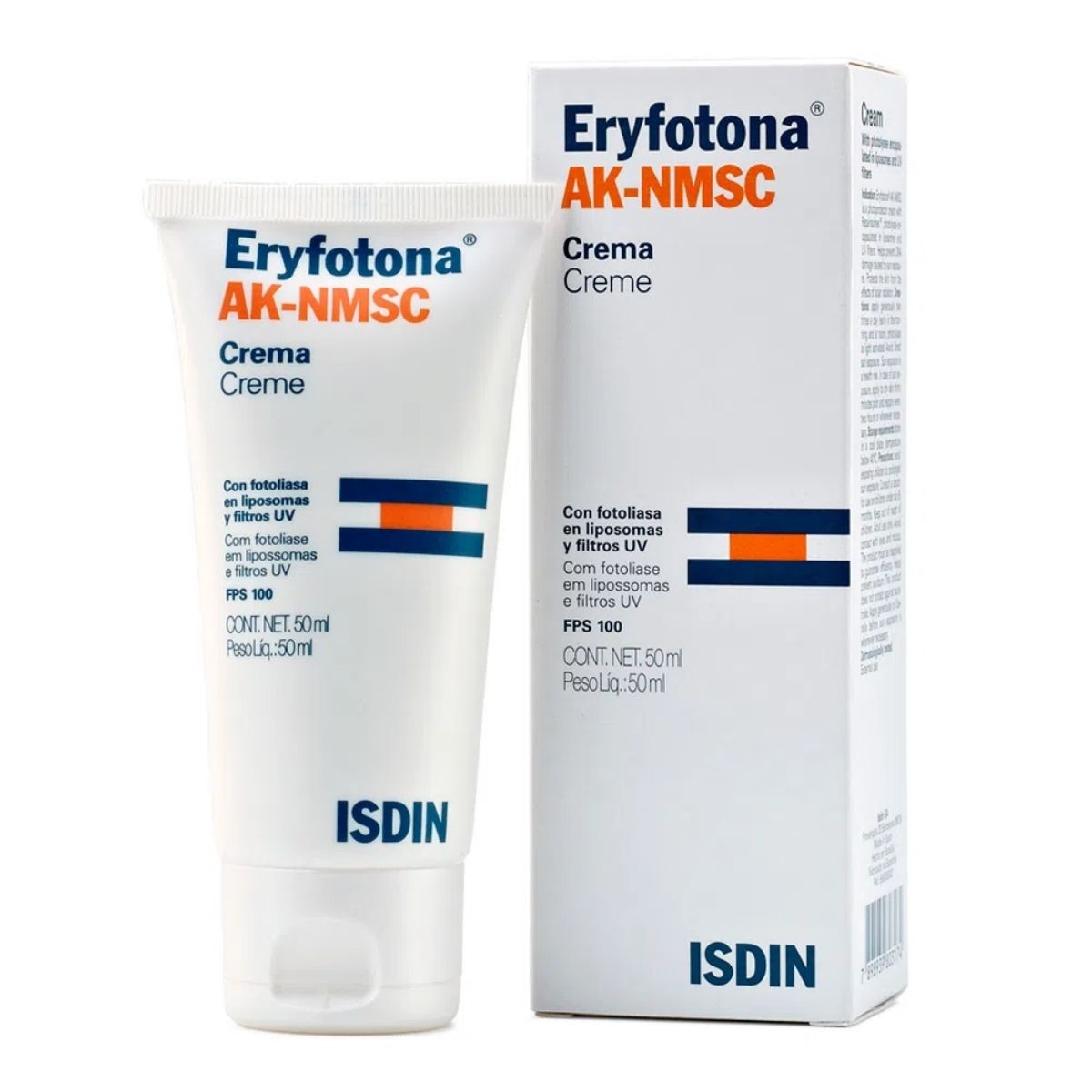 Creme Protetor Solar Eryfotona Ak-Nmsc Fps 99 Isdin Pote 50 ml