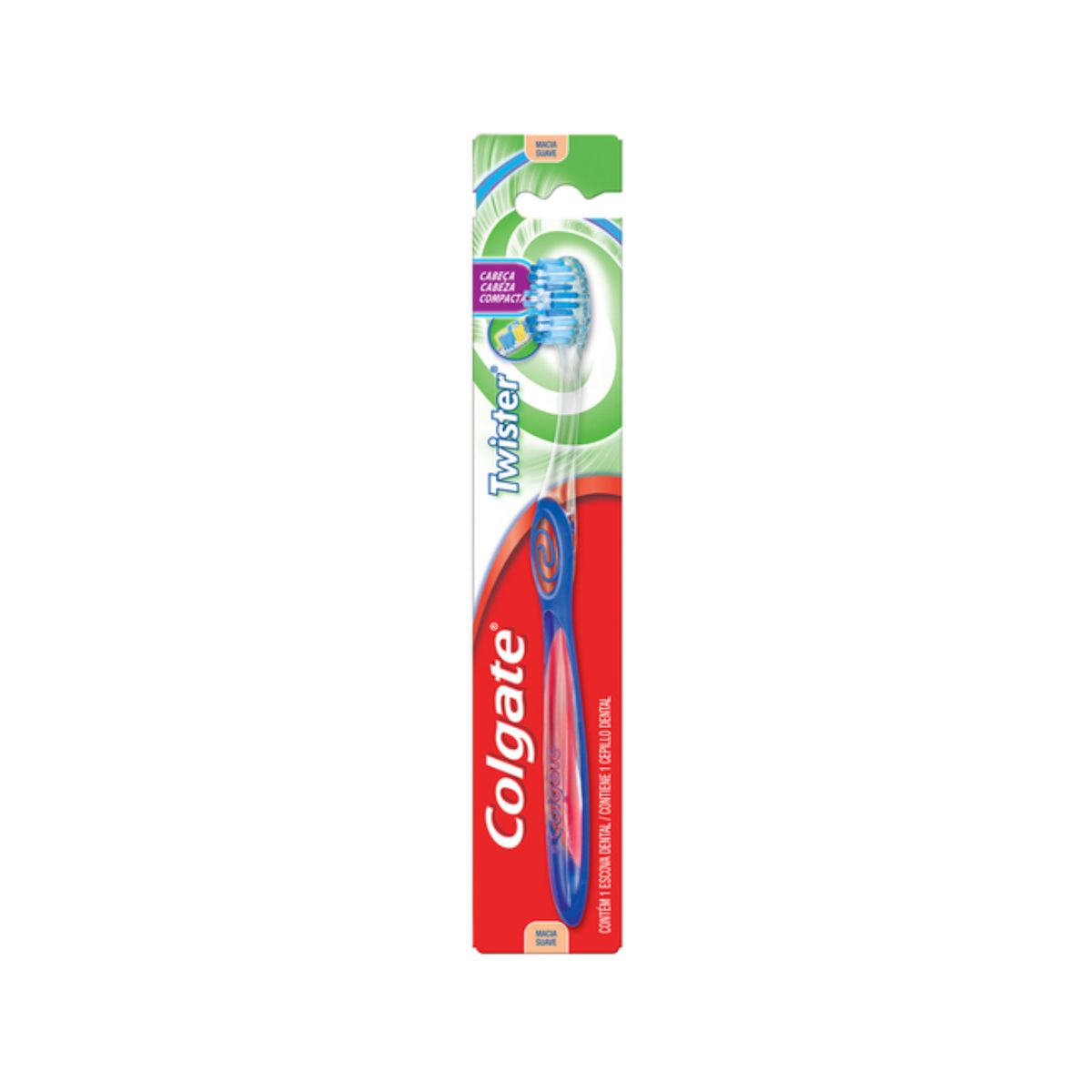 Escova dental Colgate twister Compacta macia