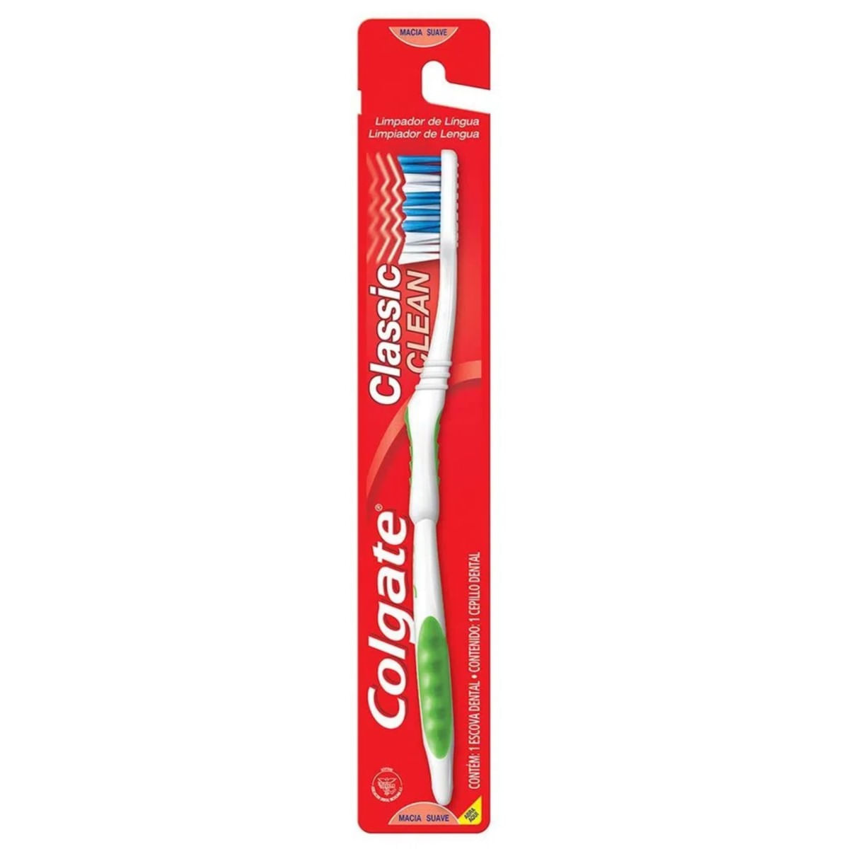 Escova Dental Macia Colgate Classic Clean 1 unidade