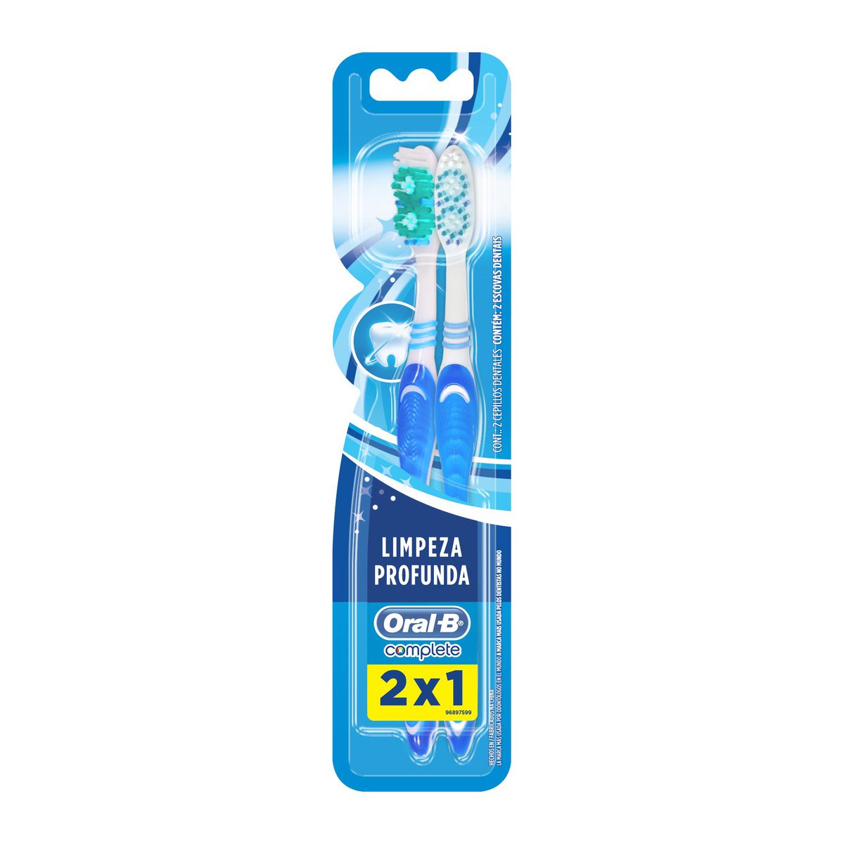 Escova Dental Oral-B Complete Limpeza Profunda 2 em 1