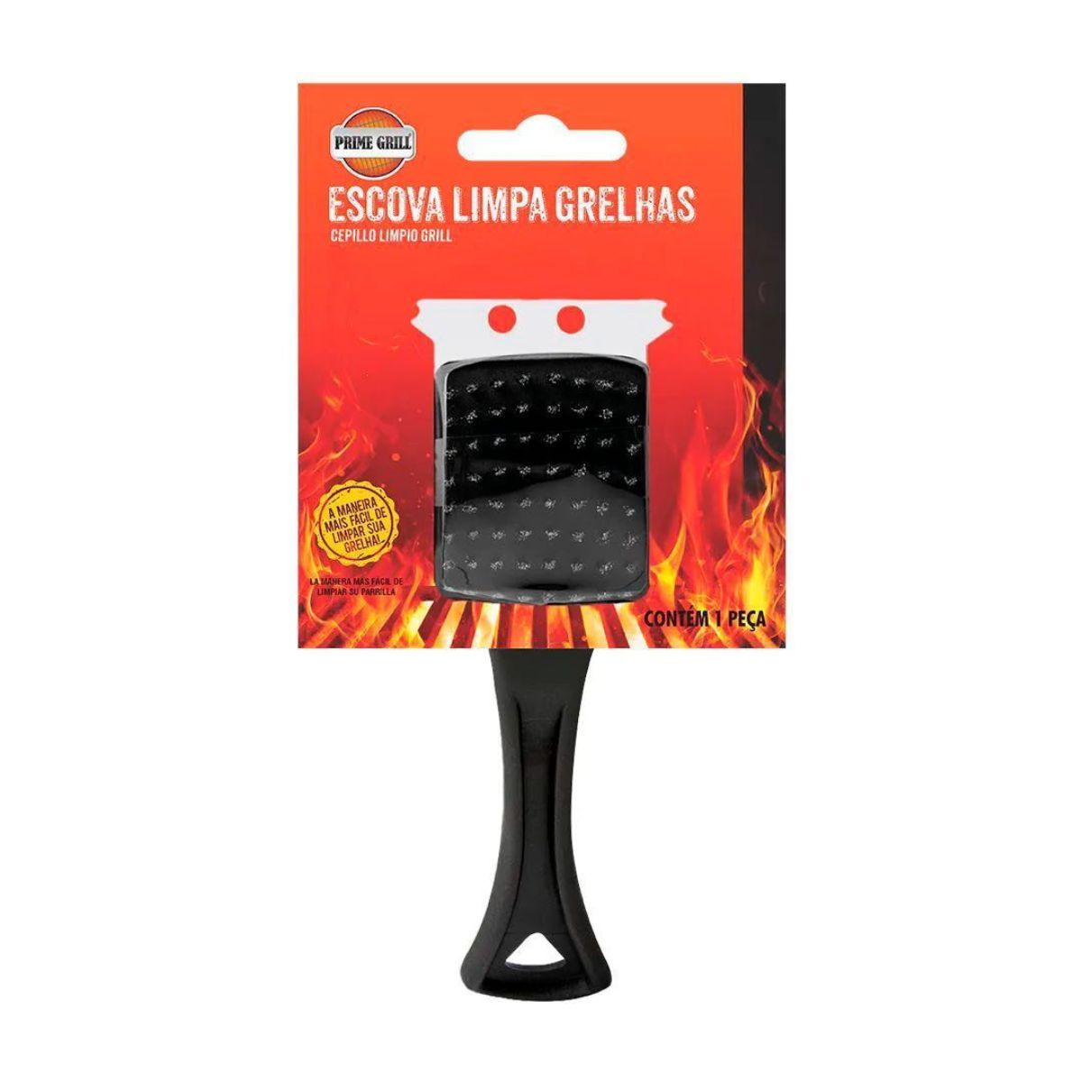 Escova Limpa Grelhas Prime Grill