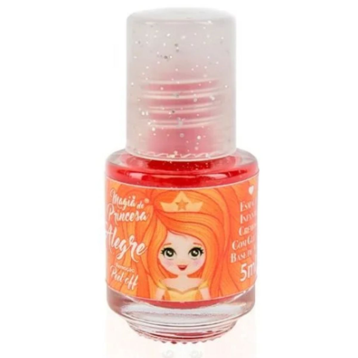 Magia de Princesa Esmalte Infantil Cor Princesa Alegre 5 ml