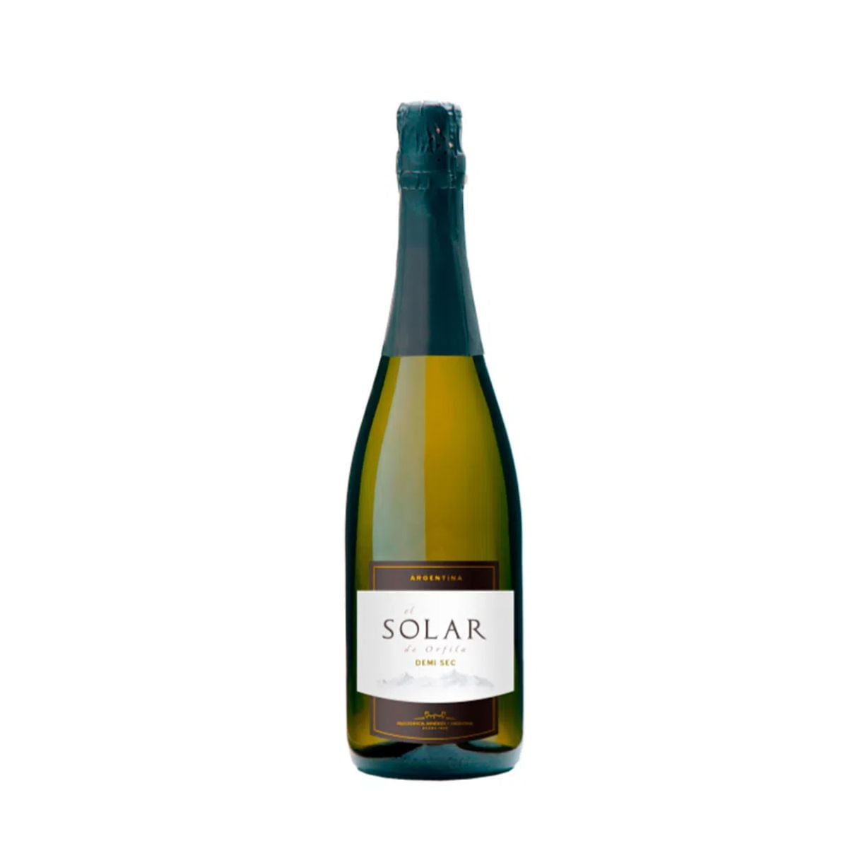 Espumante Argentino Branco Solar de Orfila Brut 750 ml