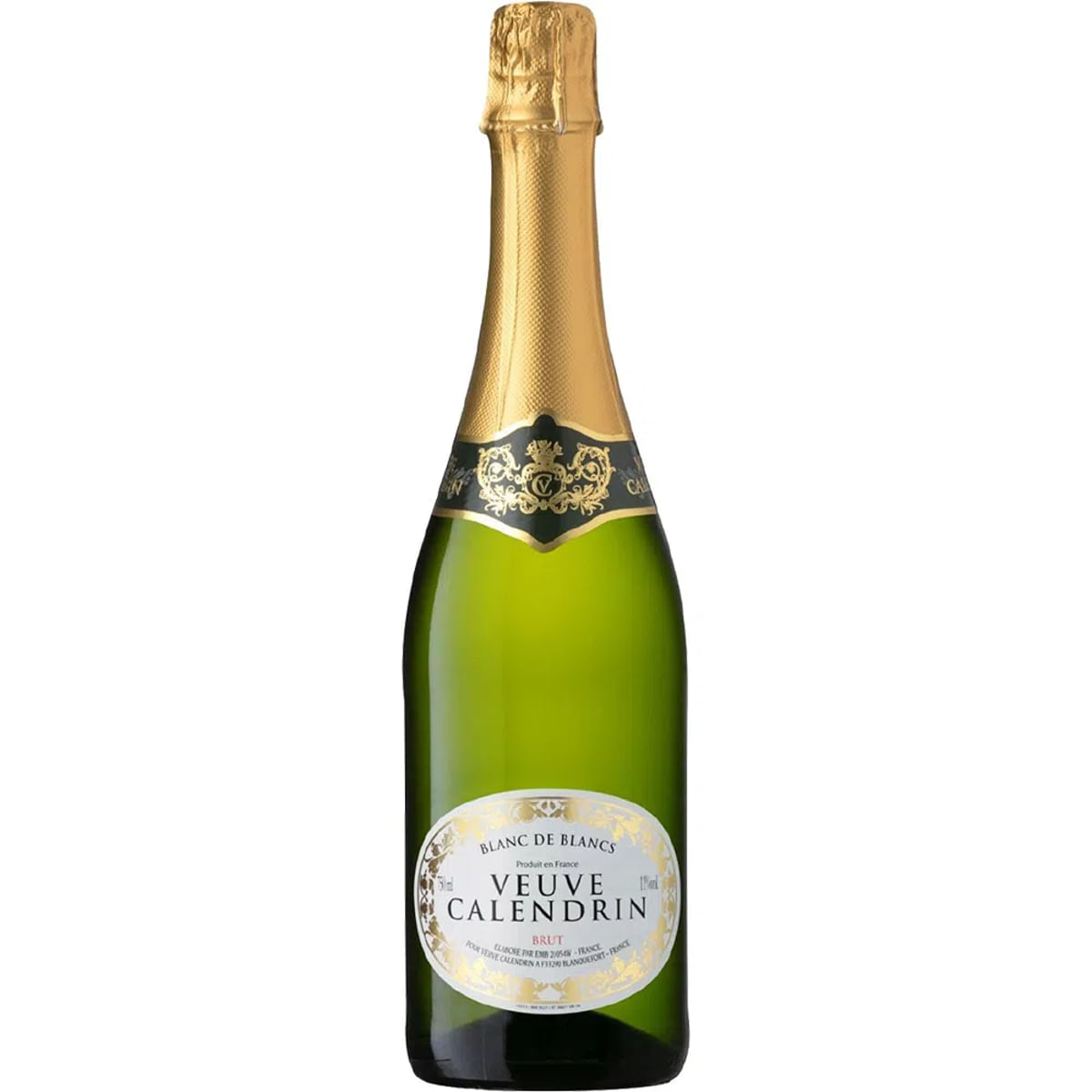 Espumante Veuve Calendrin Brut Branco chardonnay  750 ml