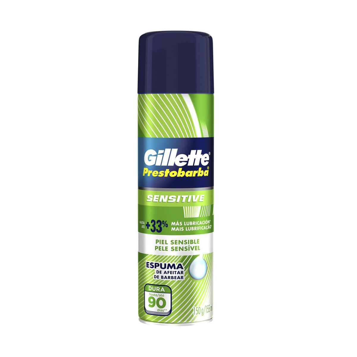 Espuma de Barbear Gillette Prestobarba Sensitive 150 g