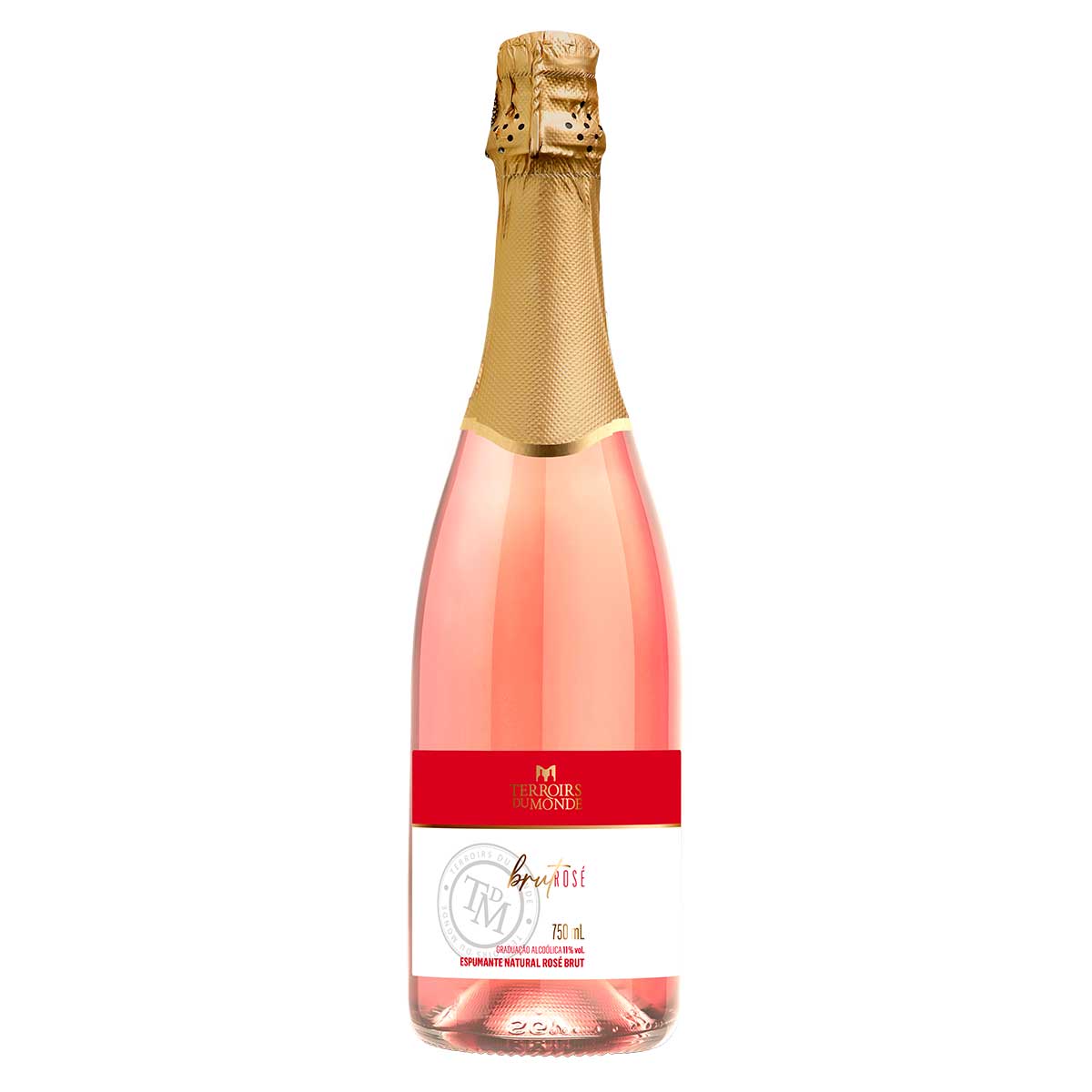 Espumante Terroir Du Monde Moscatel Brut Rose 750ml