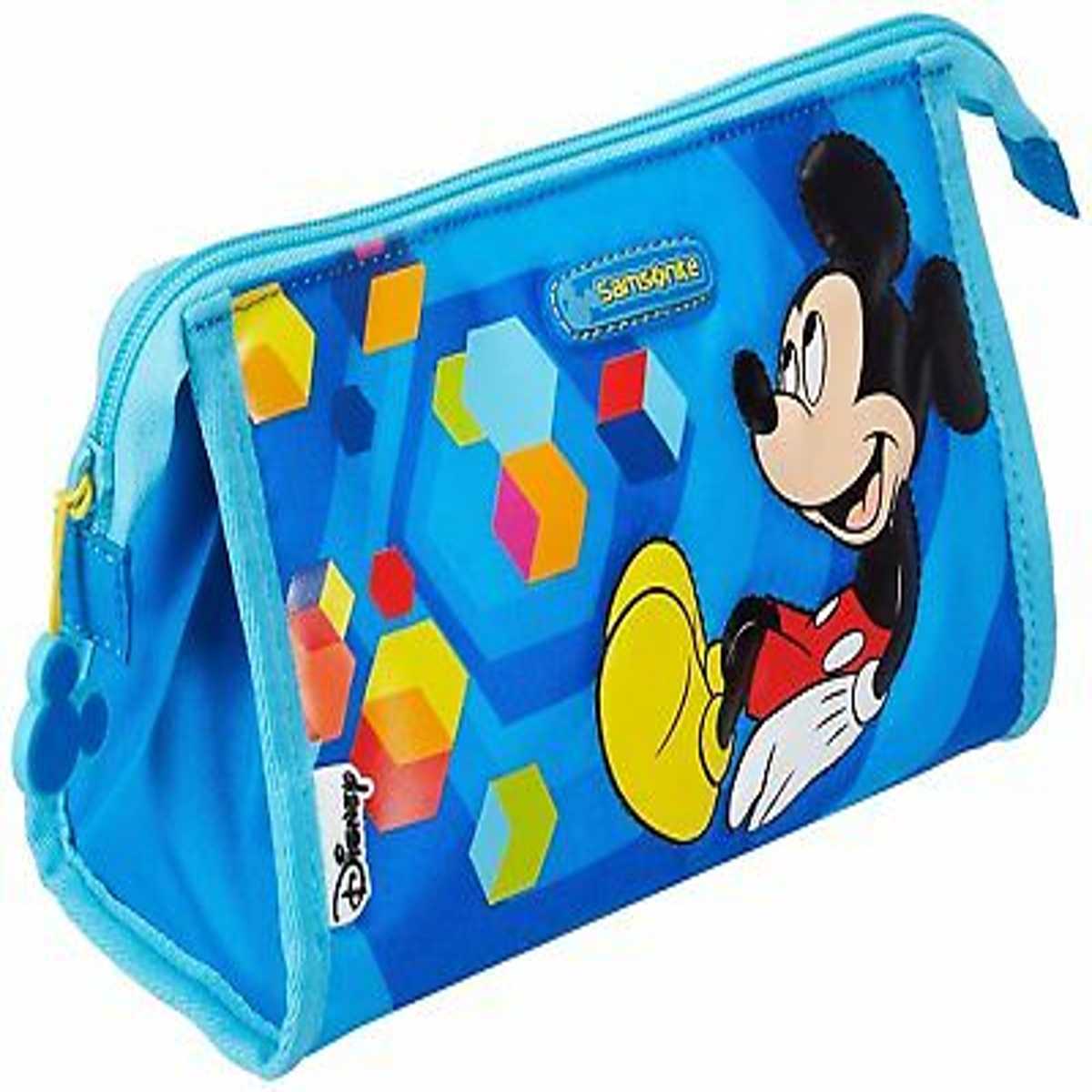 Estojo Escolar Disney Mickey Azul