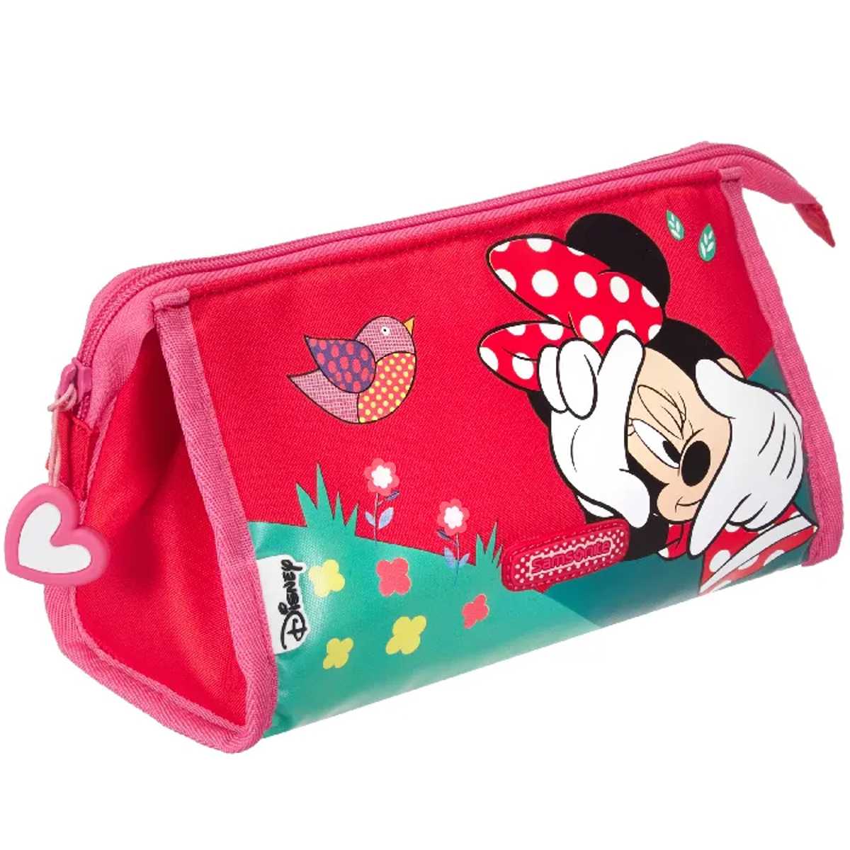 Estojo Escolar Disney Minnie Vermelho