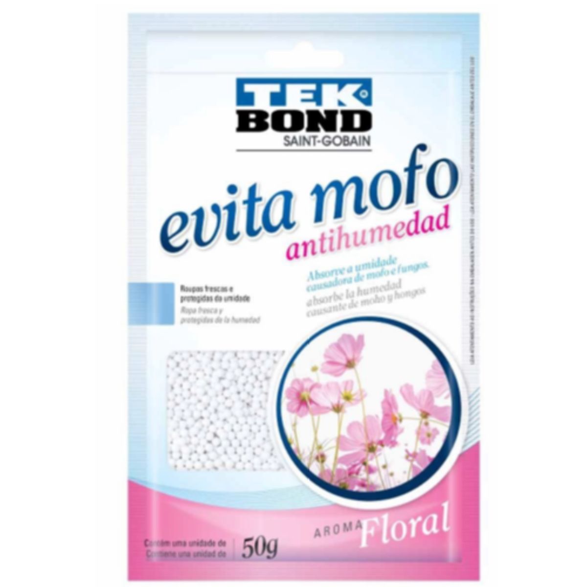 Evita Mofo Tekbond Floral em Sachê 50g