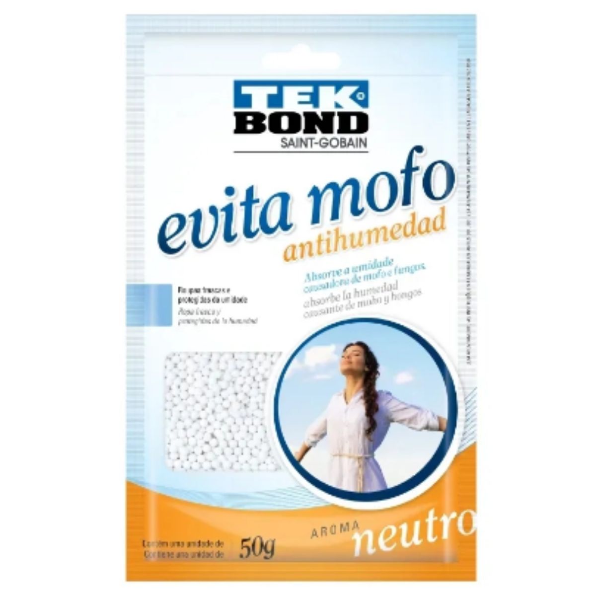 Evita Mofo Teckbond Neutro em Sachê 50G