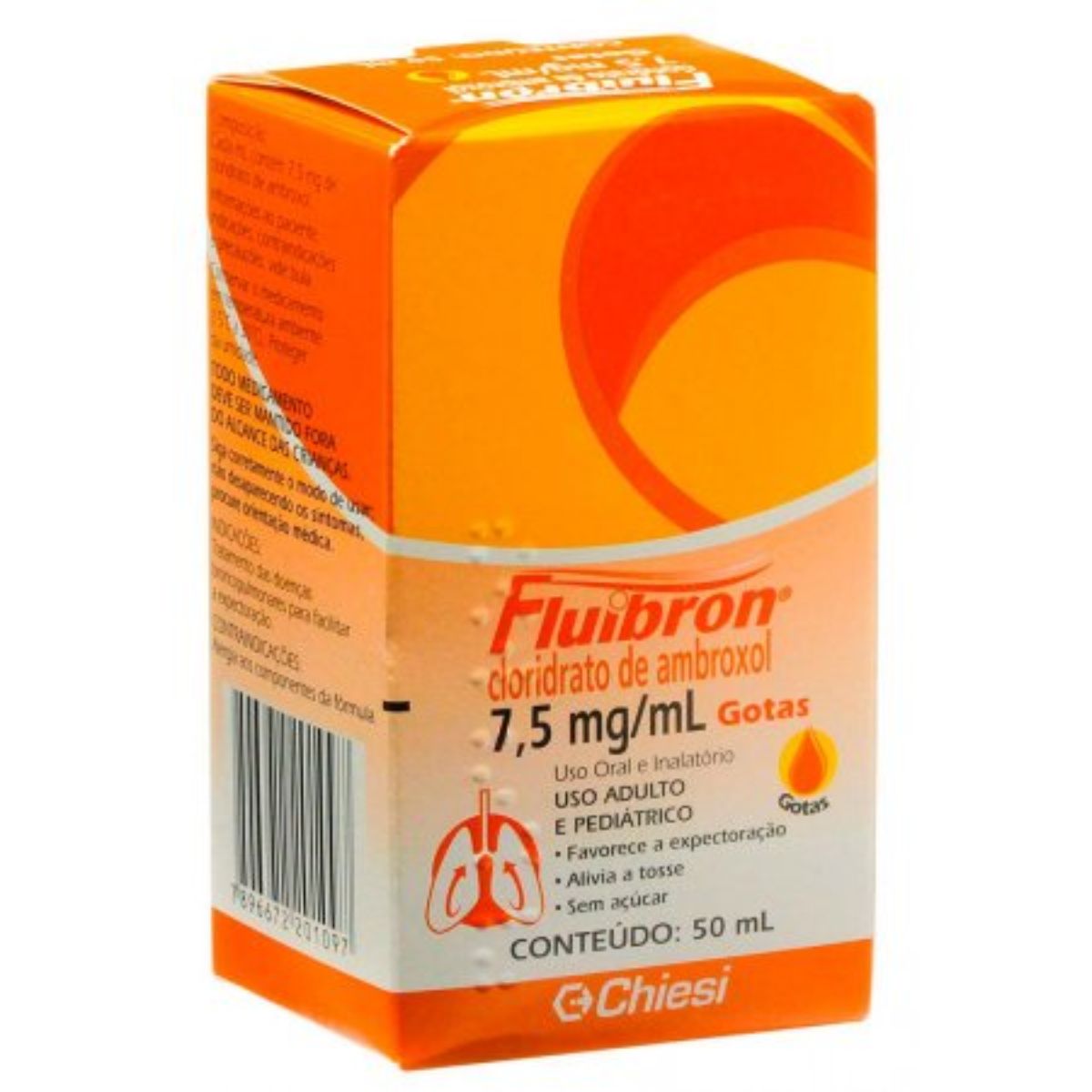 Expectorante Fluibron 7,5 Mg Em Gotas Com 50ml