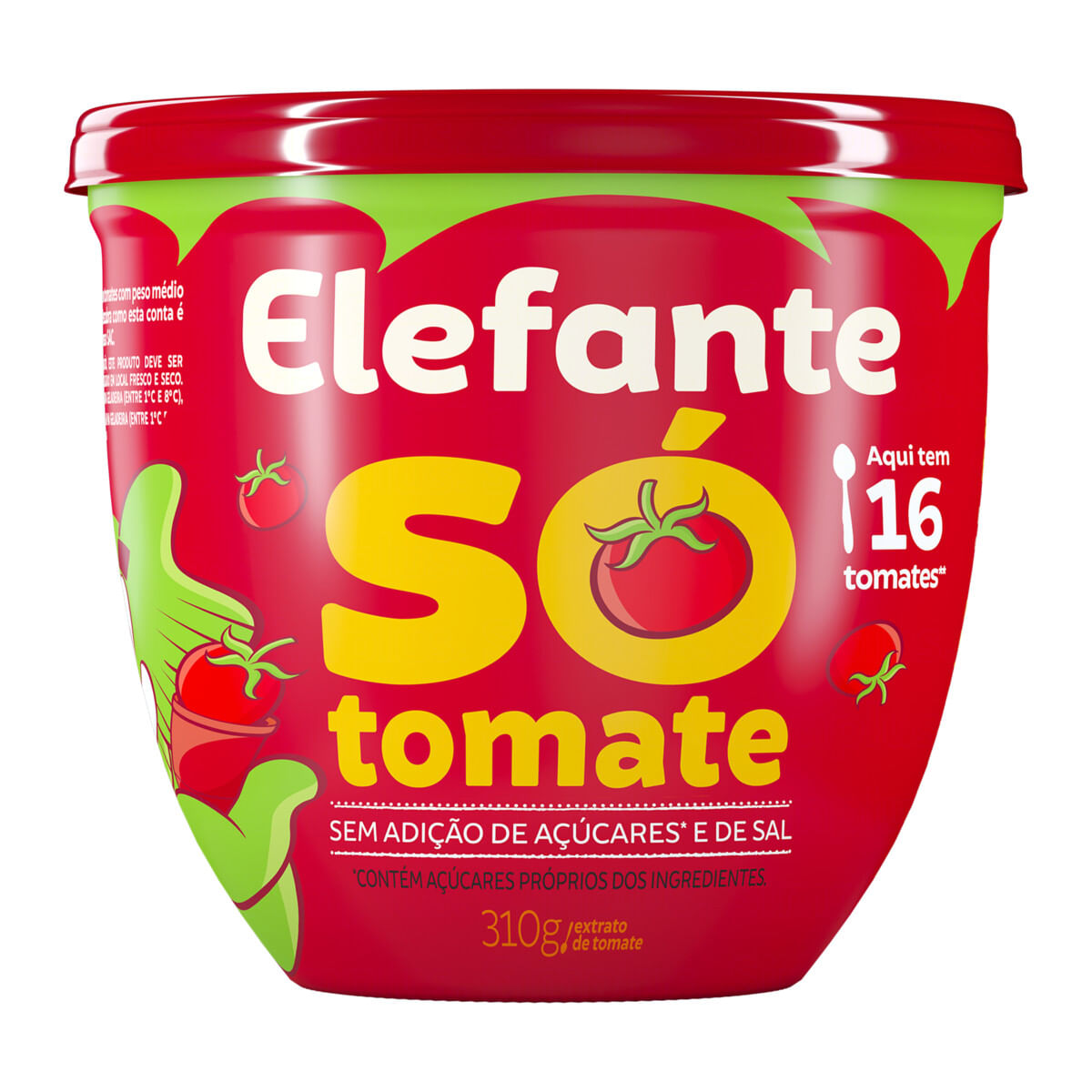 Extrato de Tomate Elefante 310g