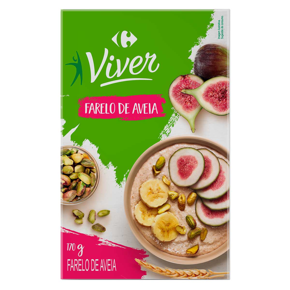 Farelo de Aveia Carrefour Viver 170 g