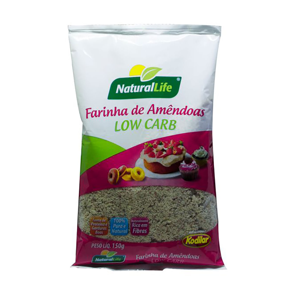 Farinha de Amêndoas Natural Life 150 g