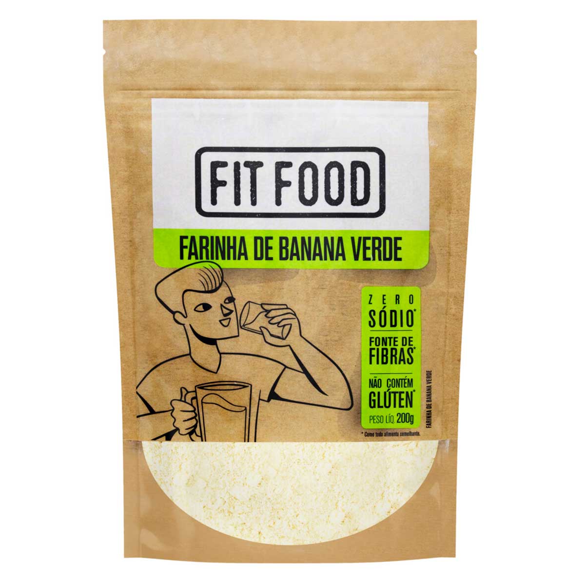 Farinha de Banana Verde Fit Food 200g