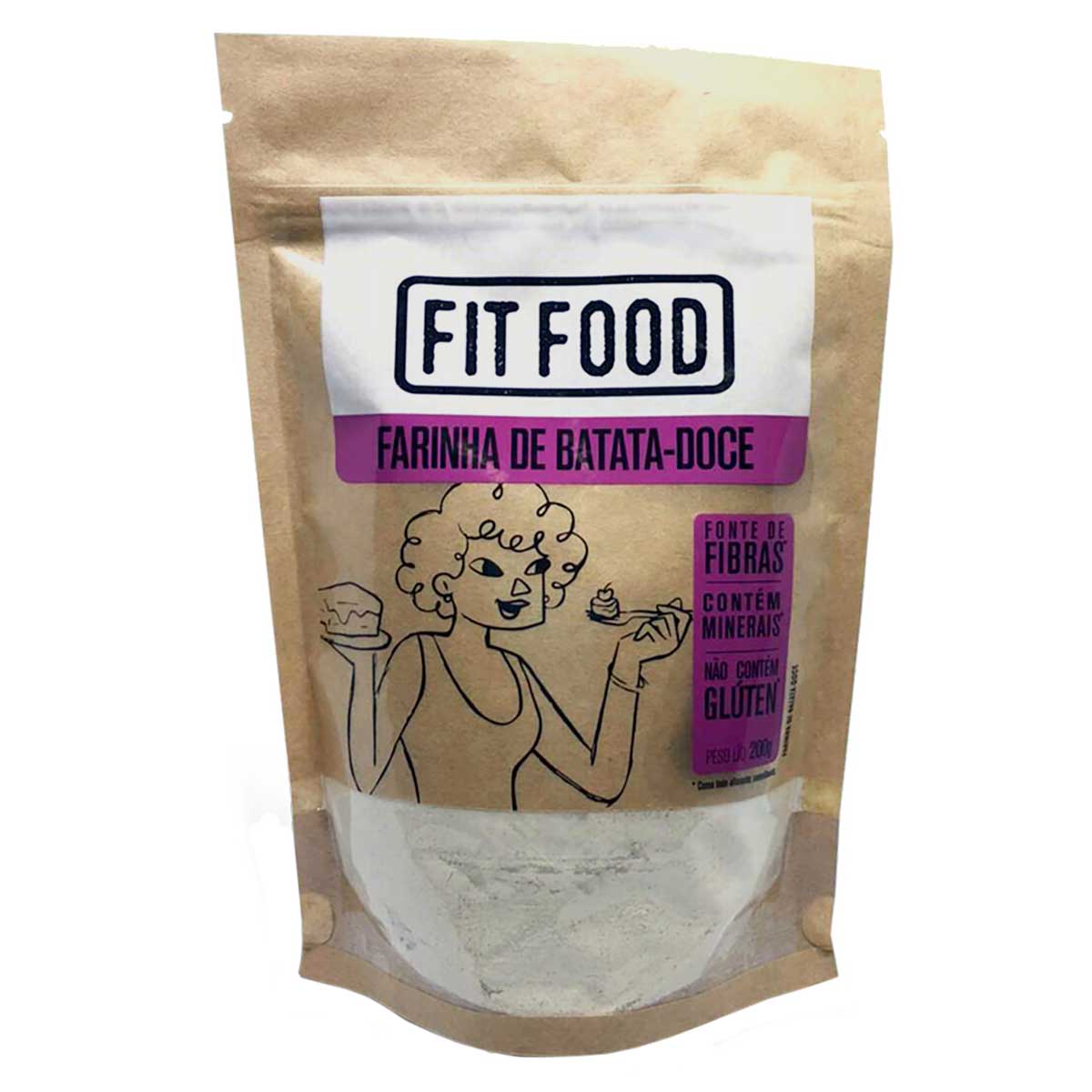 Farinha de Batata-Doce Fit Food 200g