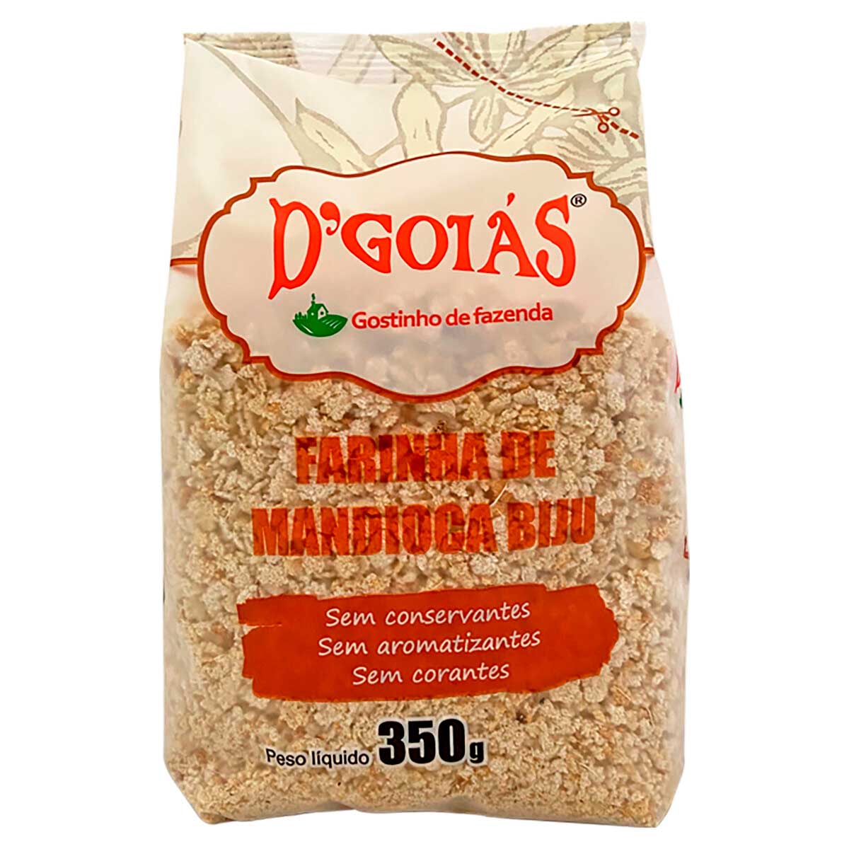 Farinha de Mandioca Biju D&apos;Goiás 350g