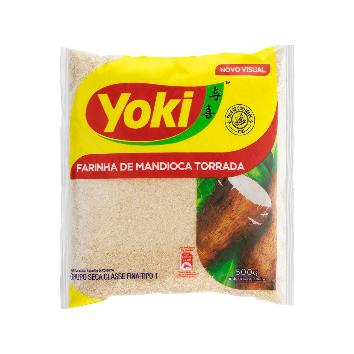 Farinha de Mandioca Fina Torrada Yoki 500g