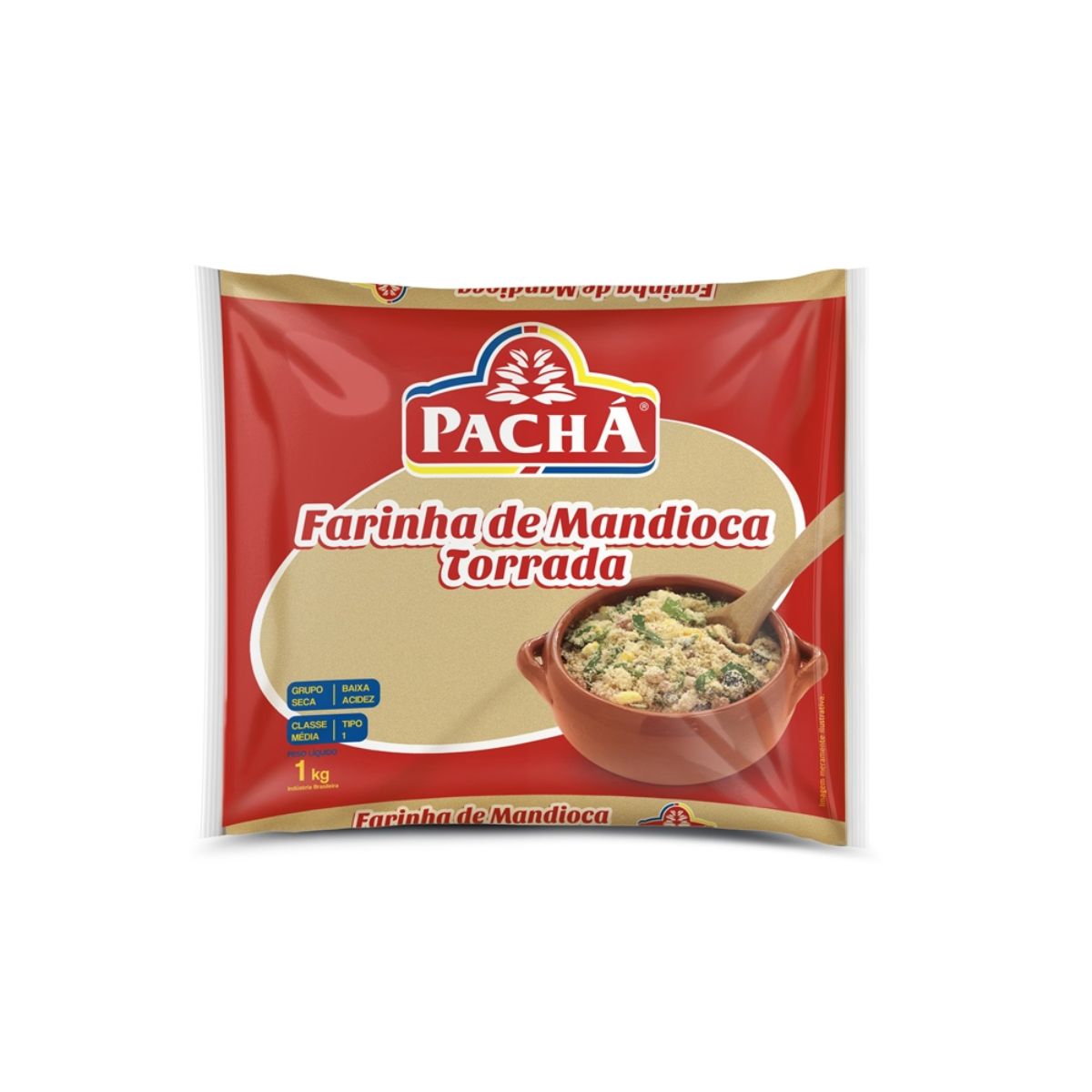 Farinha de Mandioca Torrada Pachá 1 k