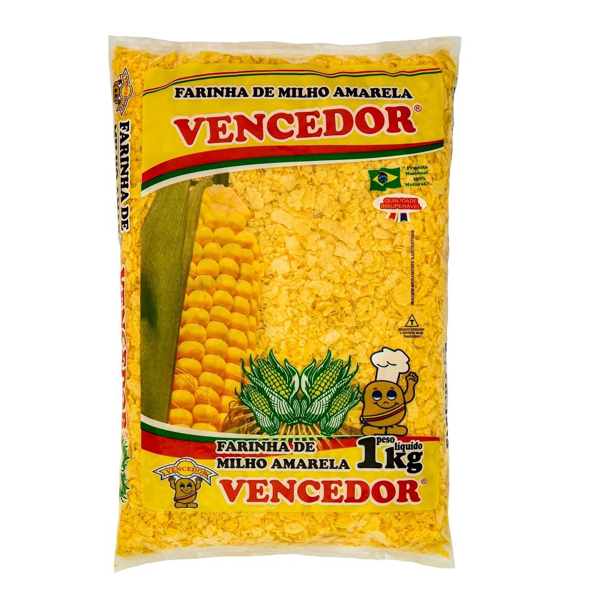 Farinha Milho Amarela Vencedor 1 kg