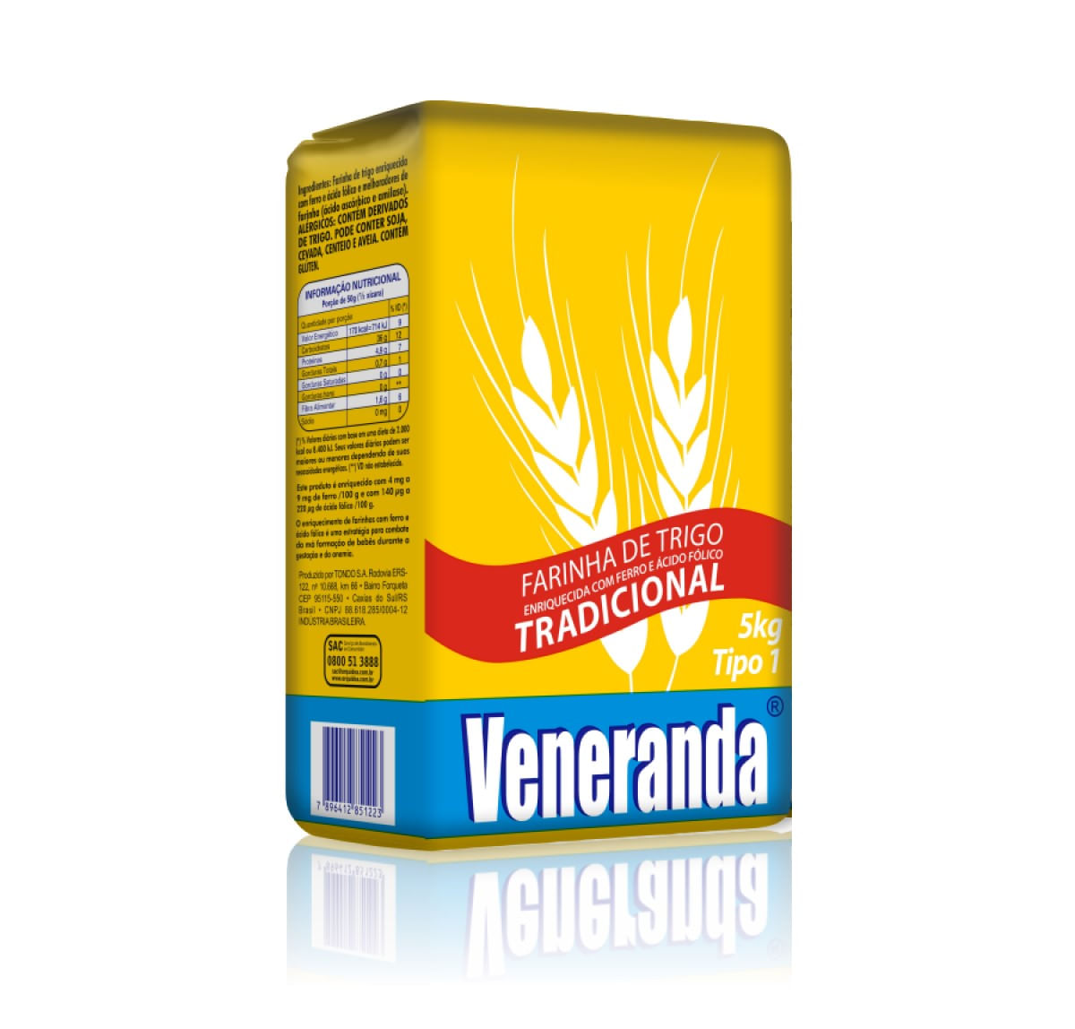 Farinha de Trigo Veneranda 5 kg