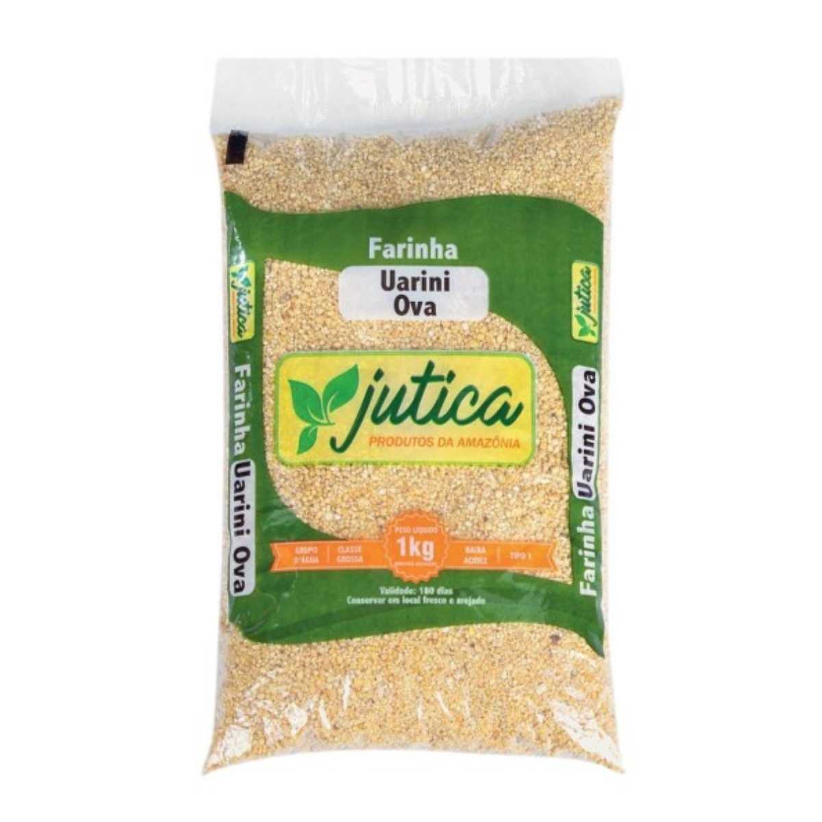 Farinha de Mandioca Uarini Ova Jutica 1 kg