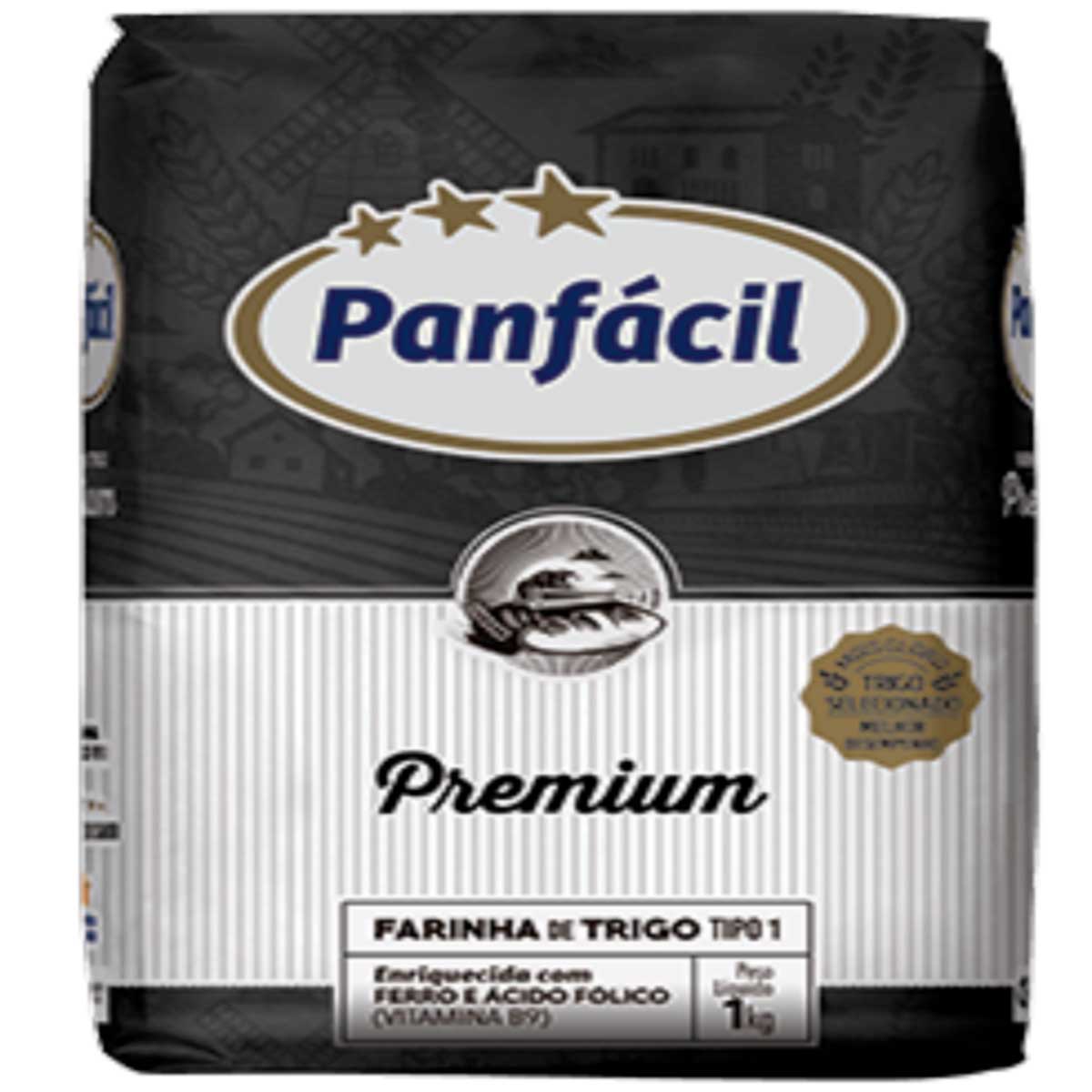 Farinha  Trigo com Fermento Panfacil 1 Kg