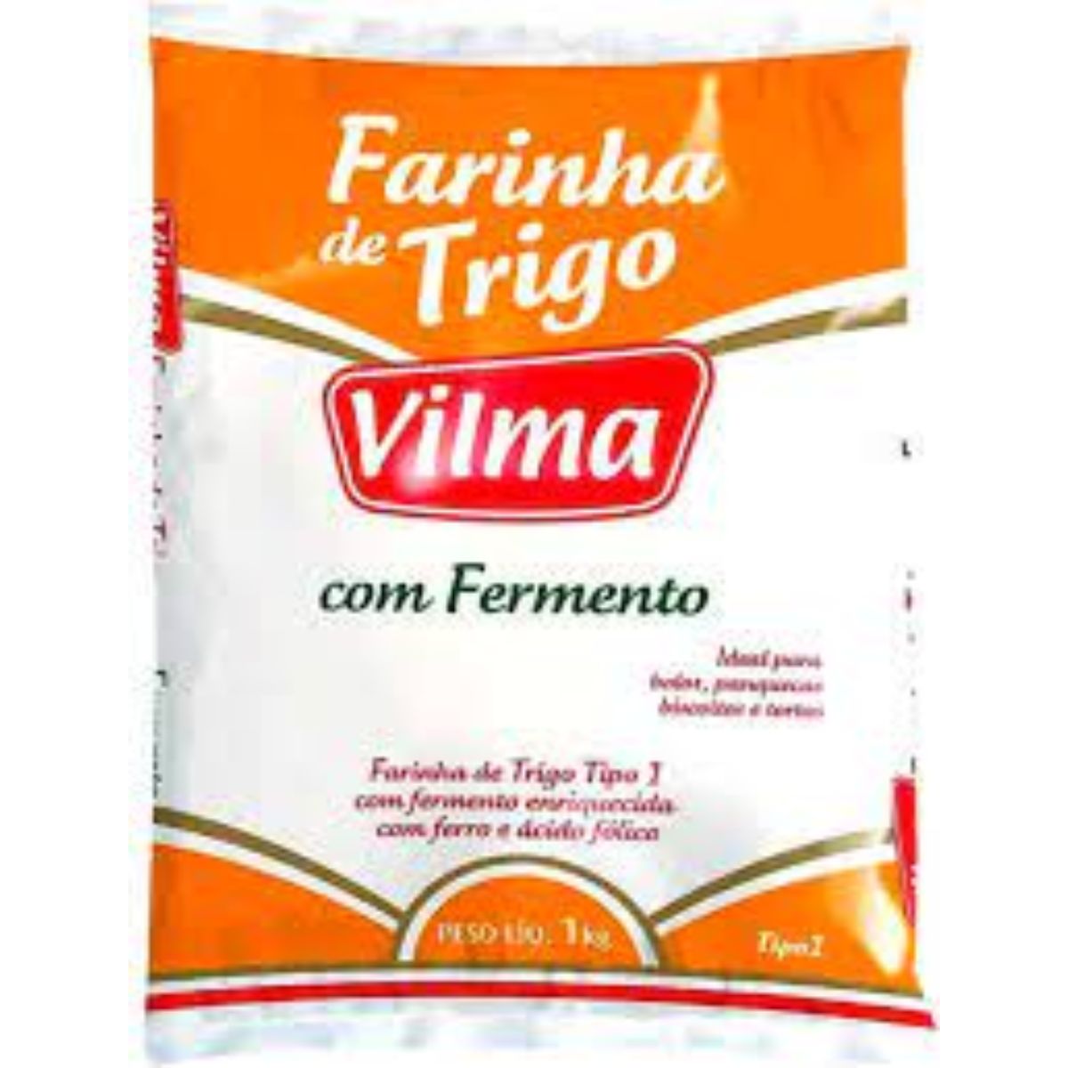 Farinha de Trigo com Fermento Vilma 1 kg