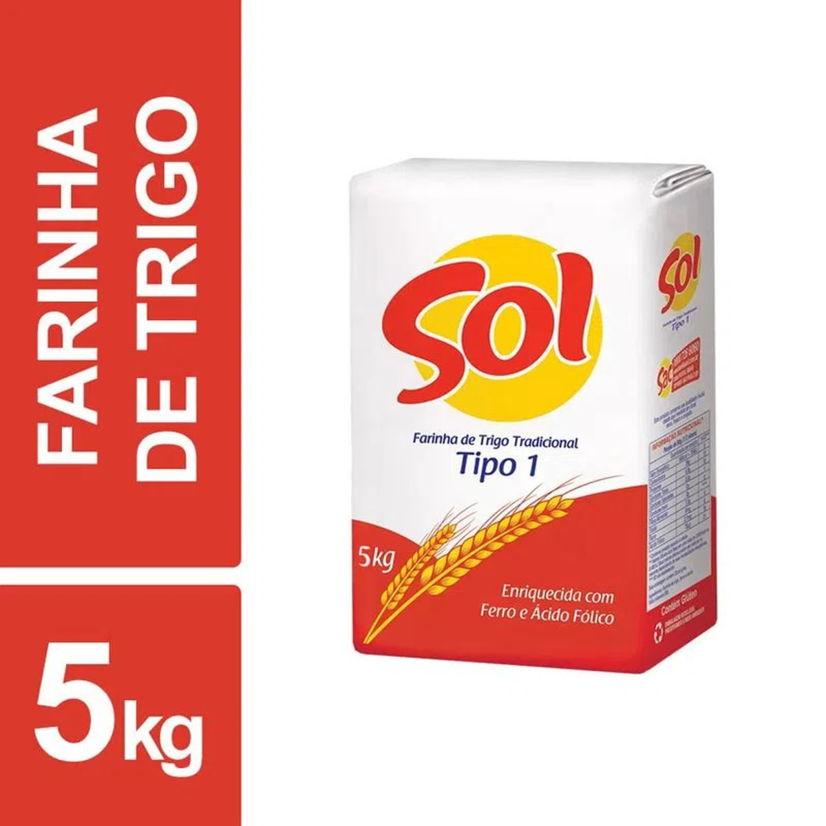 Farinha de Trigo Sol 5 kg