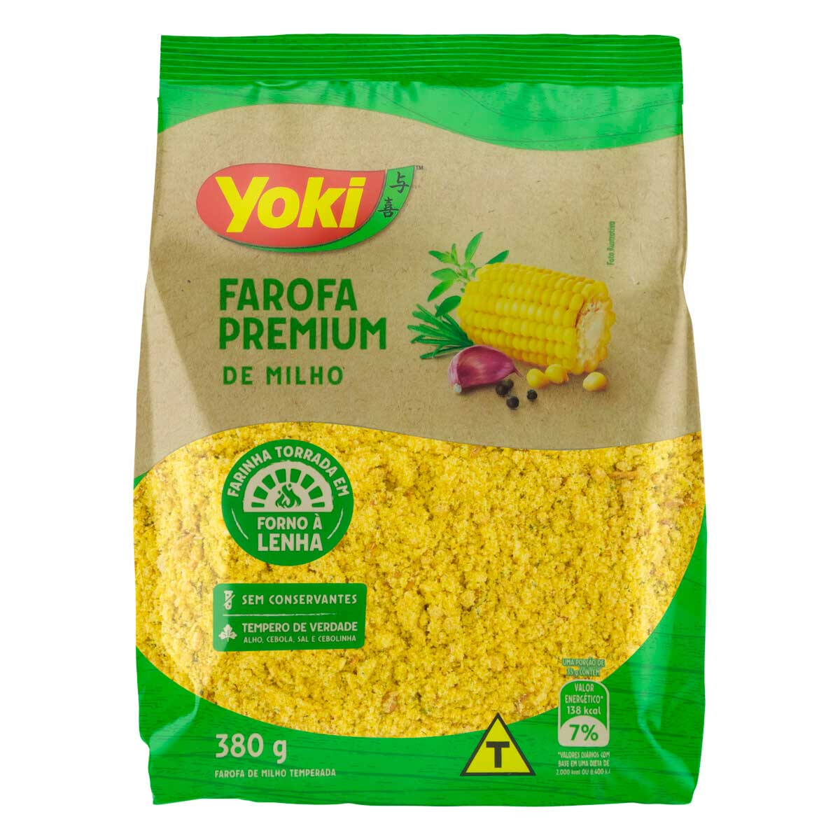 Farofa de Milho Yoki Premium 380g