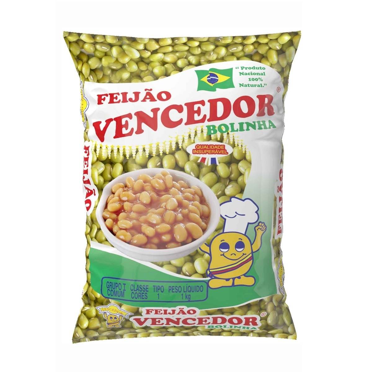 Feijao Bolinha Vencedor Tipo 1 1 kg