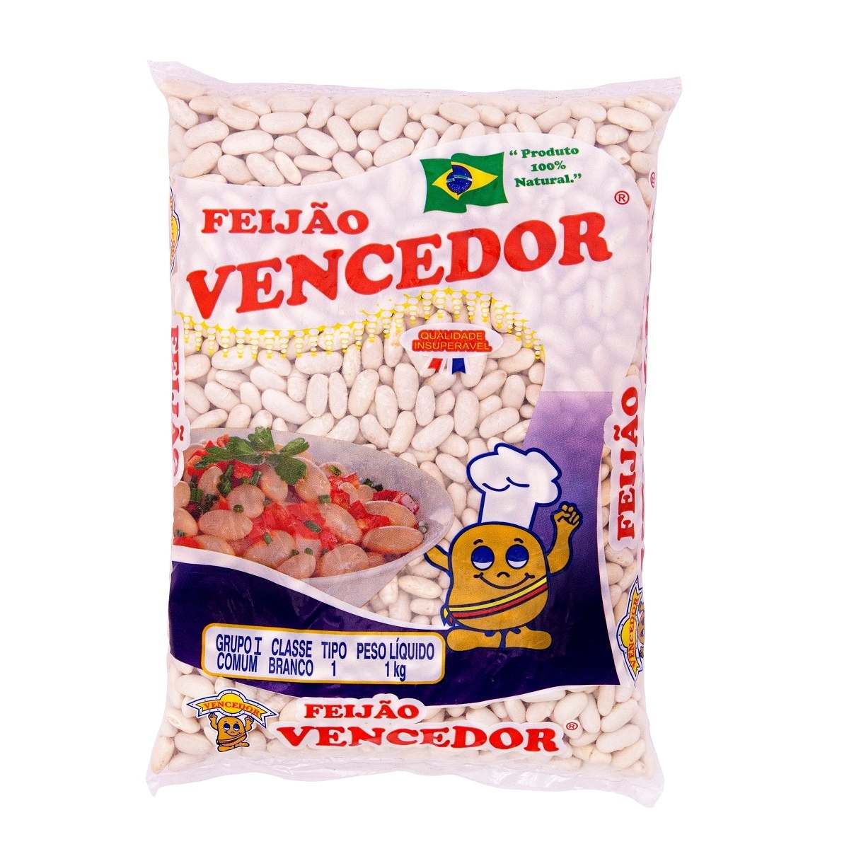 Feijao Branco Vencedor Tipo 1 1 kg