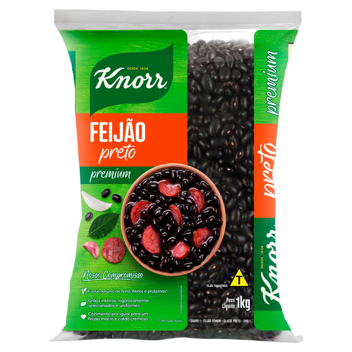 Feijão Preto Knorr 1Kg