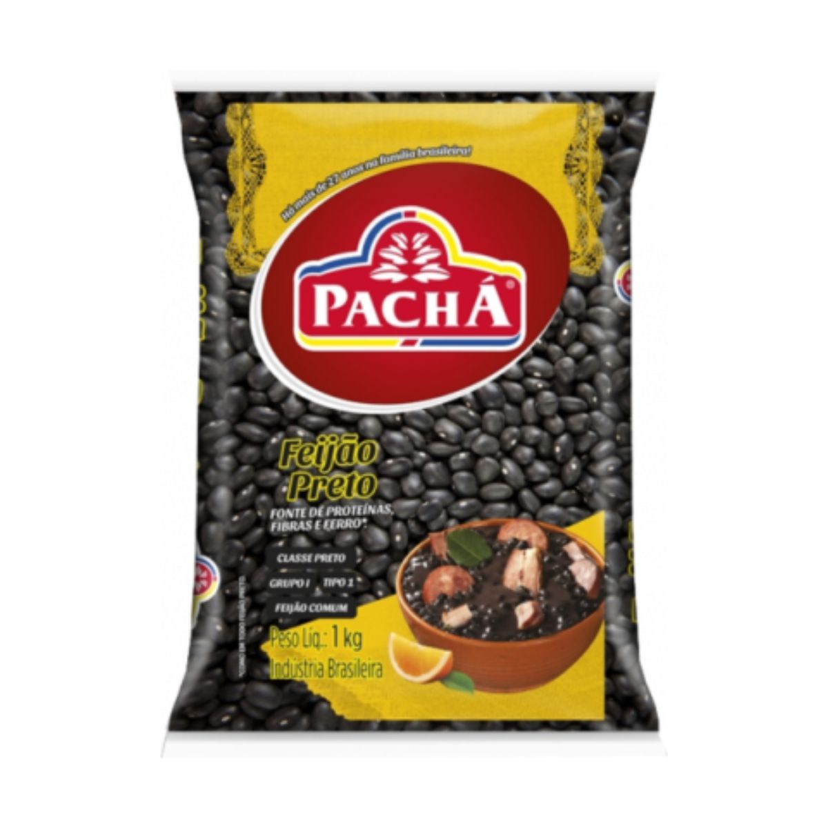 Feijão Preto Pachá 1 kg