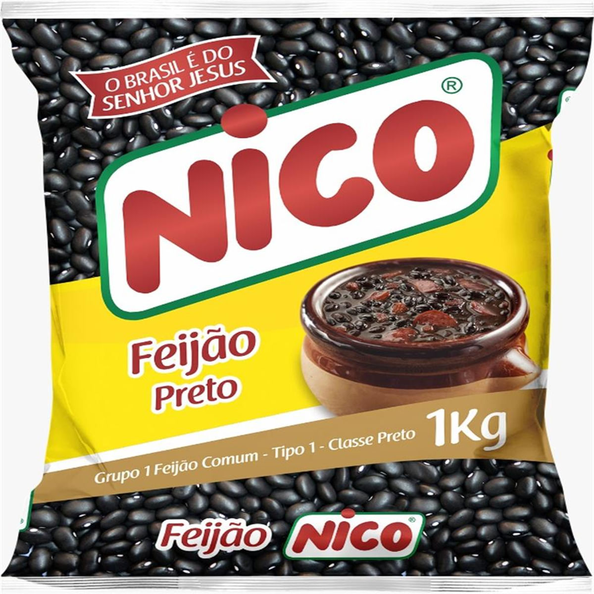 Feijão Preto Nico 1 kg