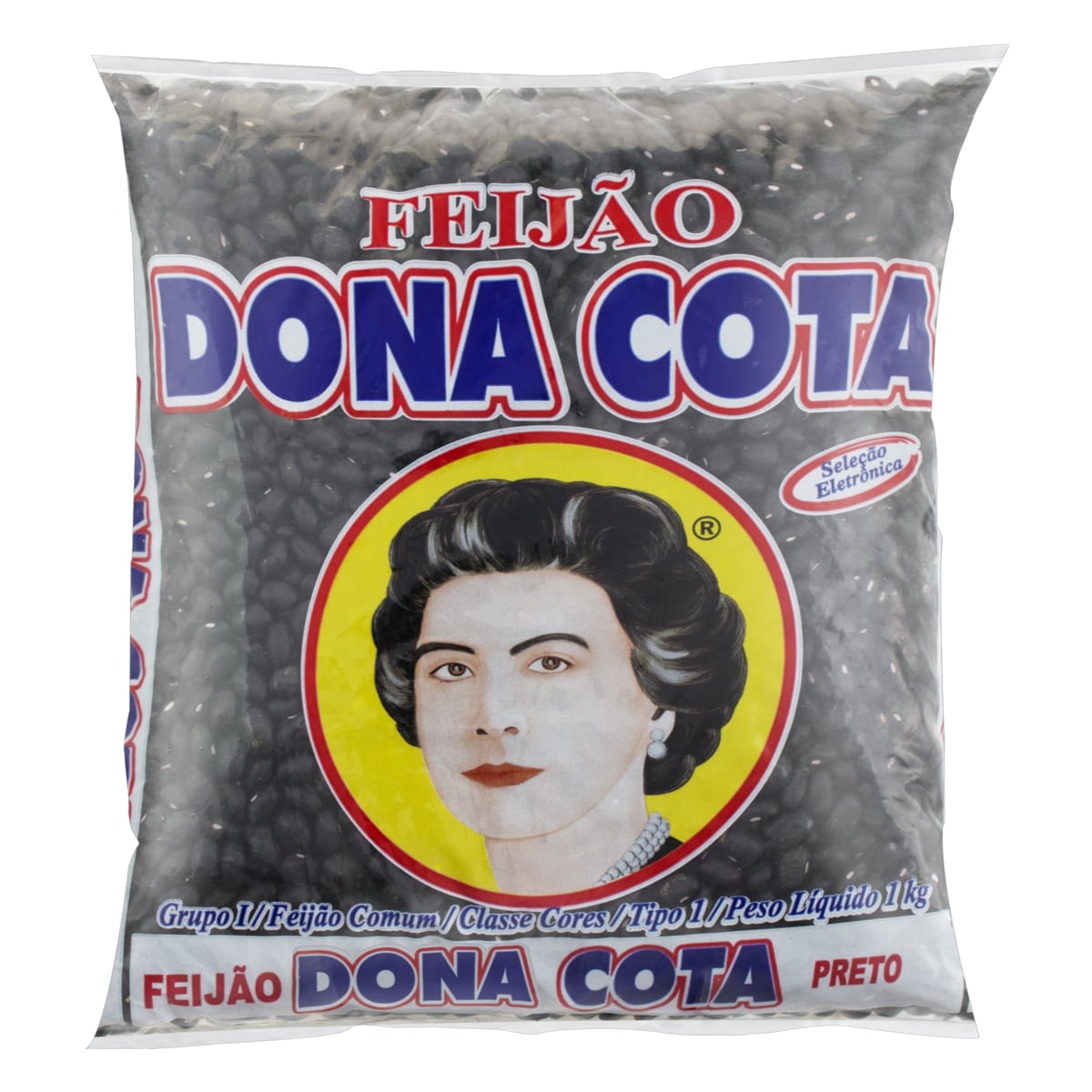 Feijão Preto Tipo 1 Dona Cota 1 Kg