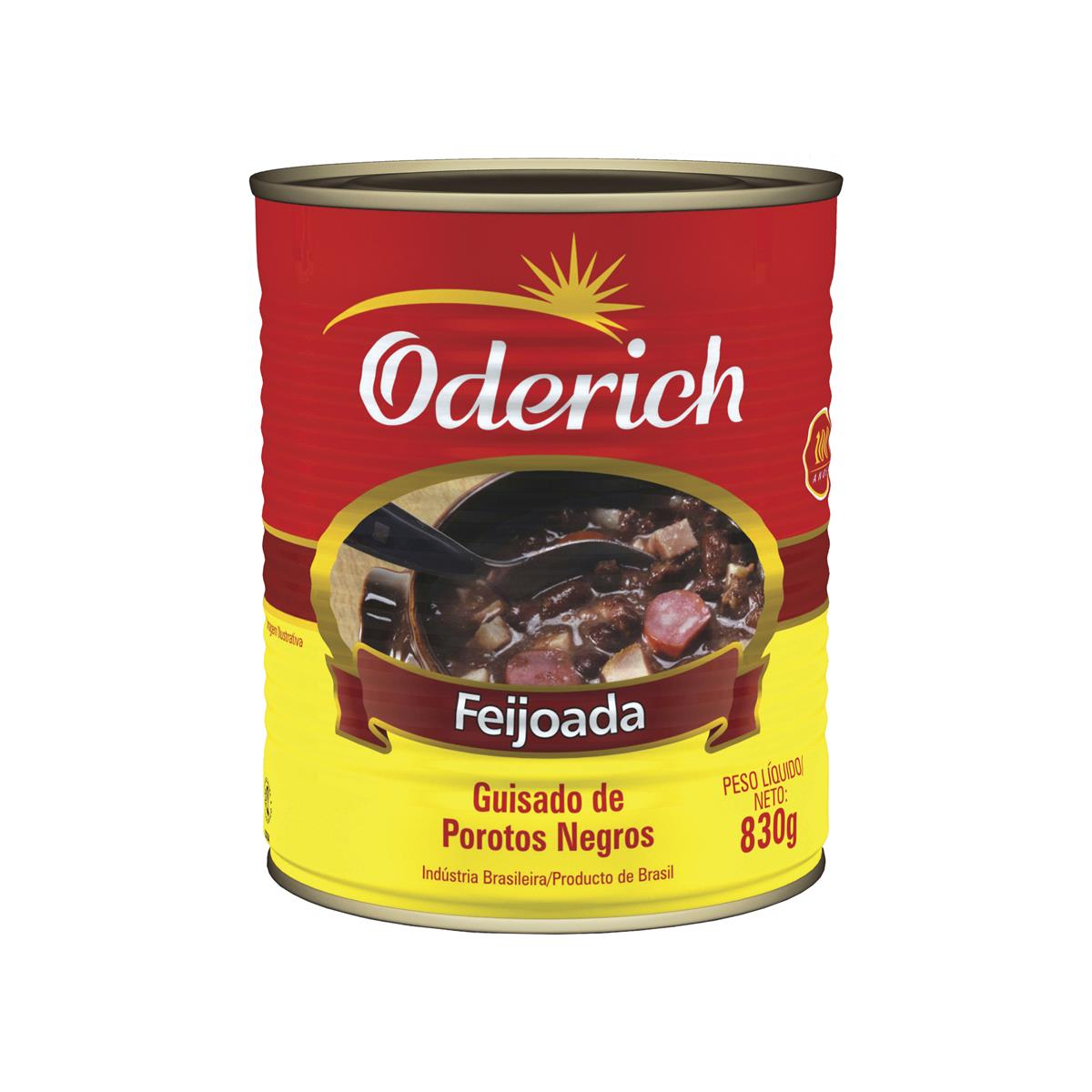 Feijoada Oderich Lata 830 g