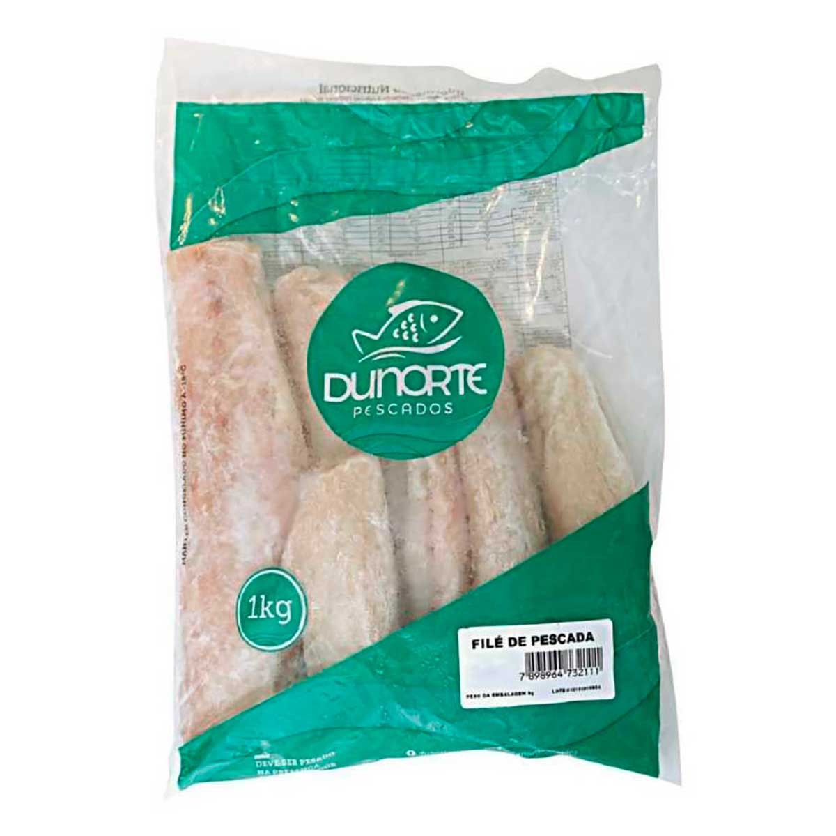 Filé de Pescada Congelado Dunorte 1 kg